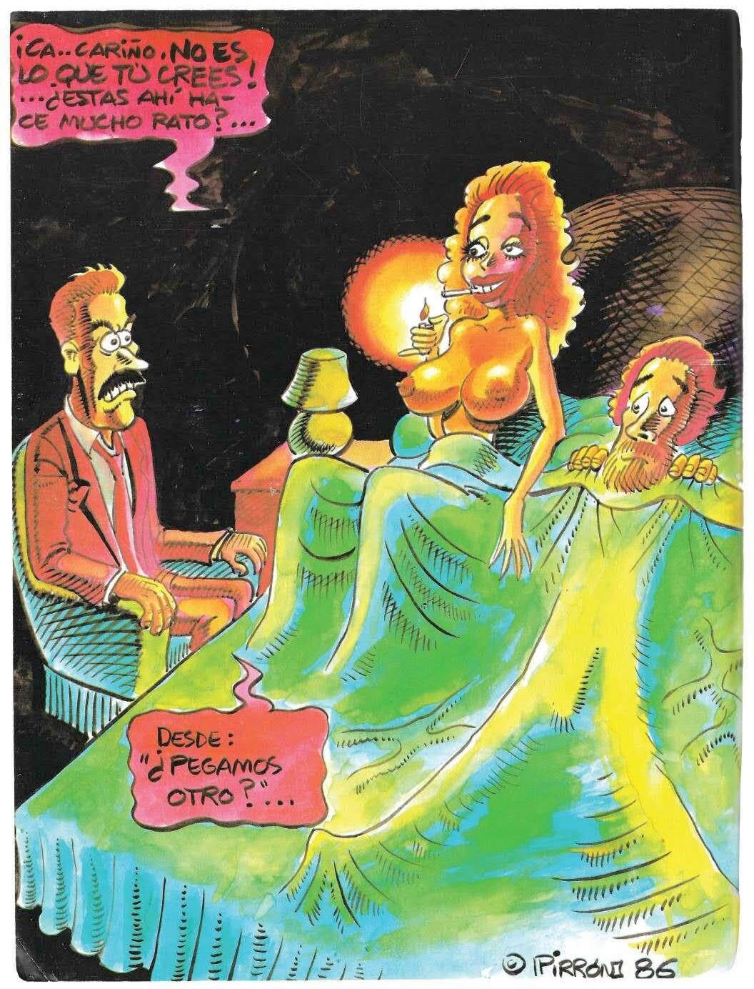 Pirrón en color en la revista Hara Kiri 1981-1994 image number 21