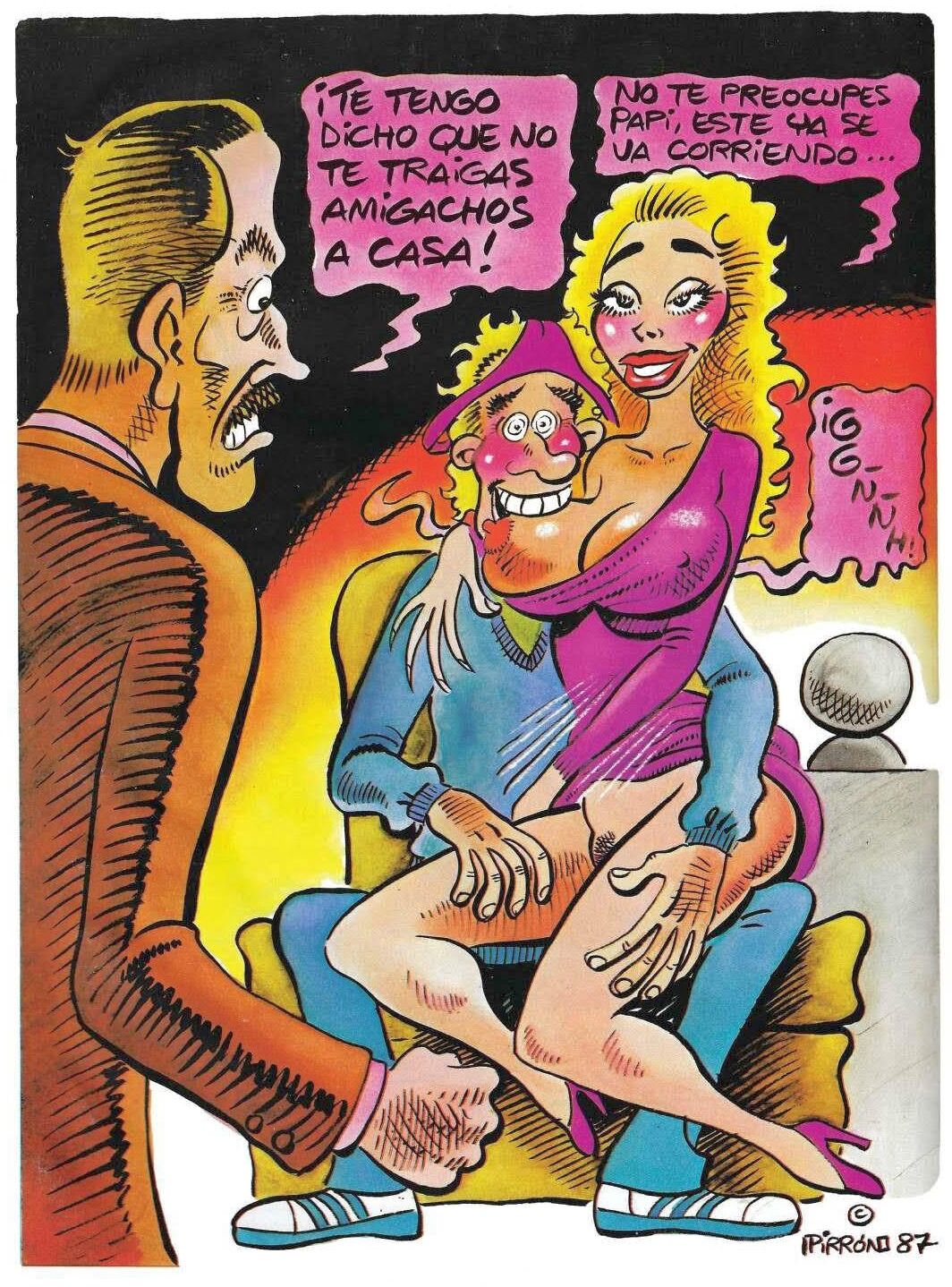 Pirrón en color en la revista Hara Kiri 1981-1994 image number 24