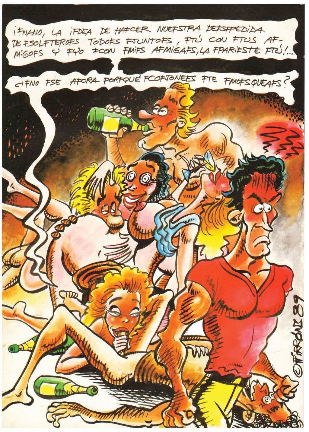 Pirrón en color en la revista Hara Kiri 1981-1994 image number 54