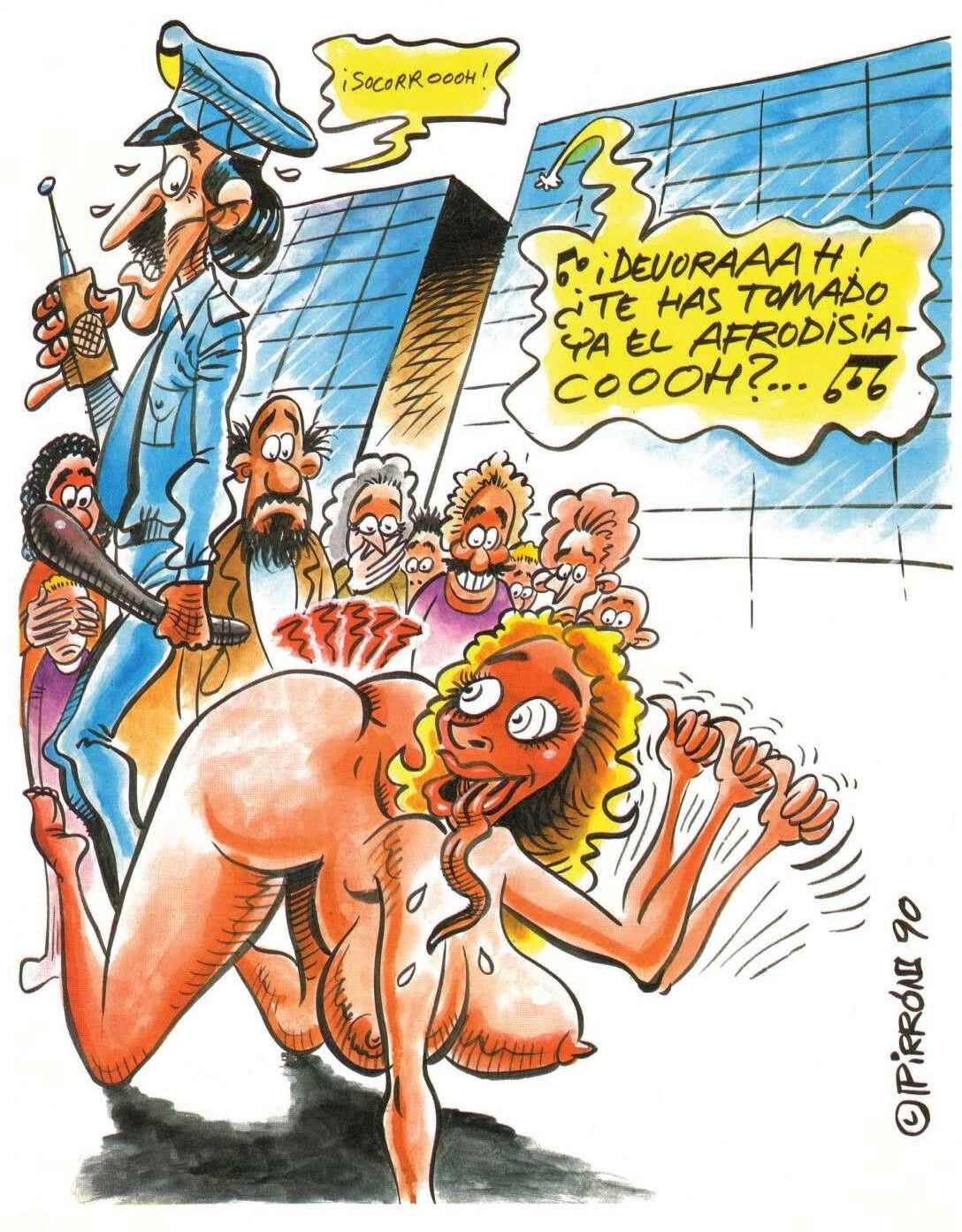 Pirrón en color en la revista Hara Kiri 1981-1994 image number 66