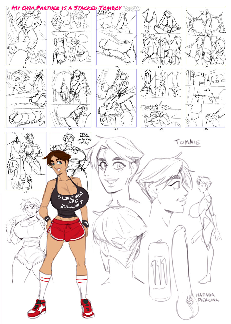 My Gym Partner is a Stacked Tomboy image number 40