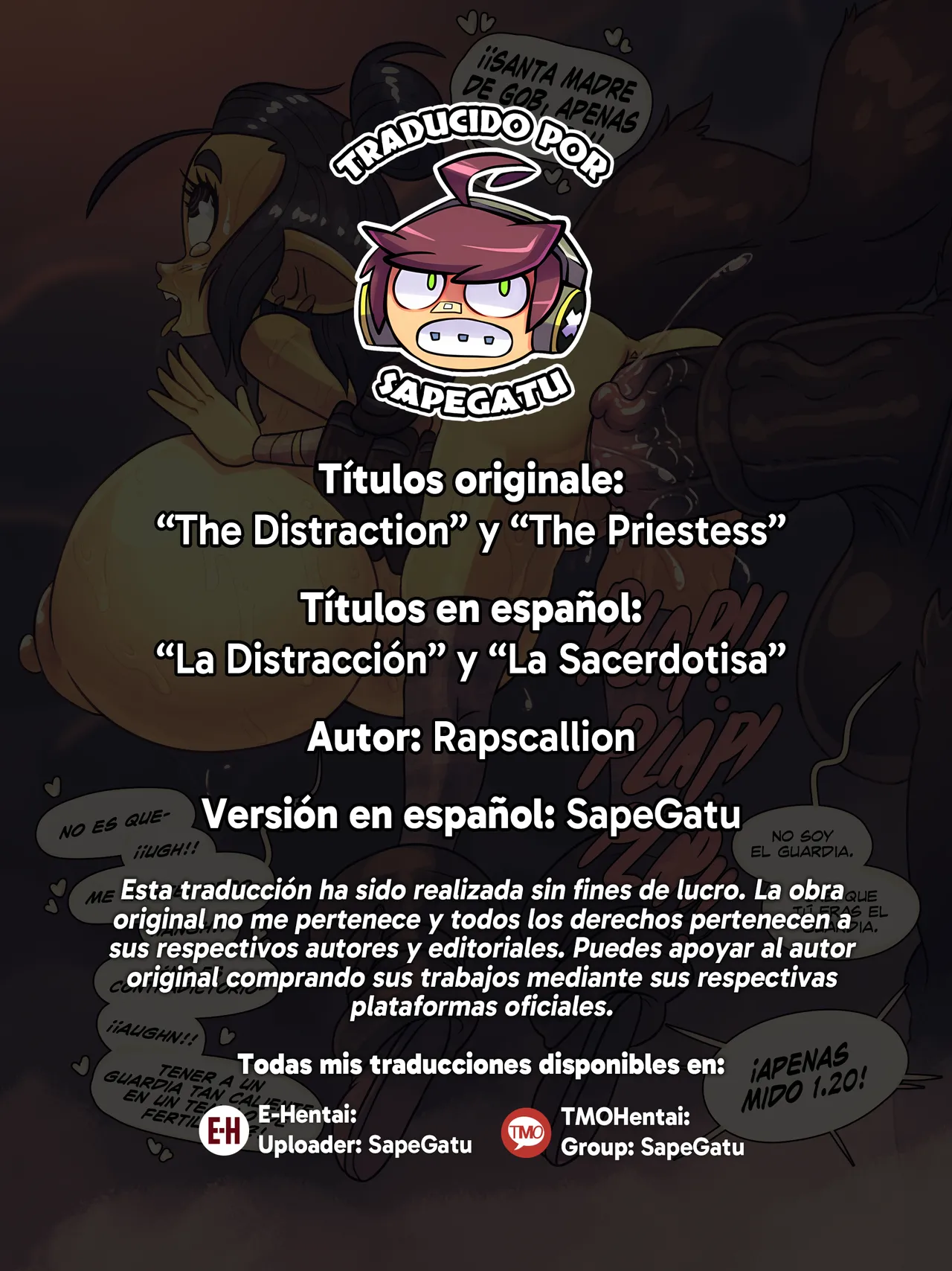 The Distraction + The Priestess  La Distraccion + La Sacerdotisa image number 11