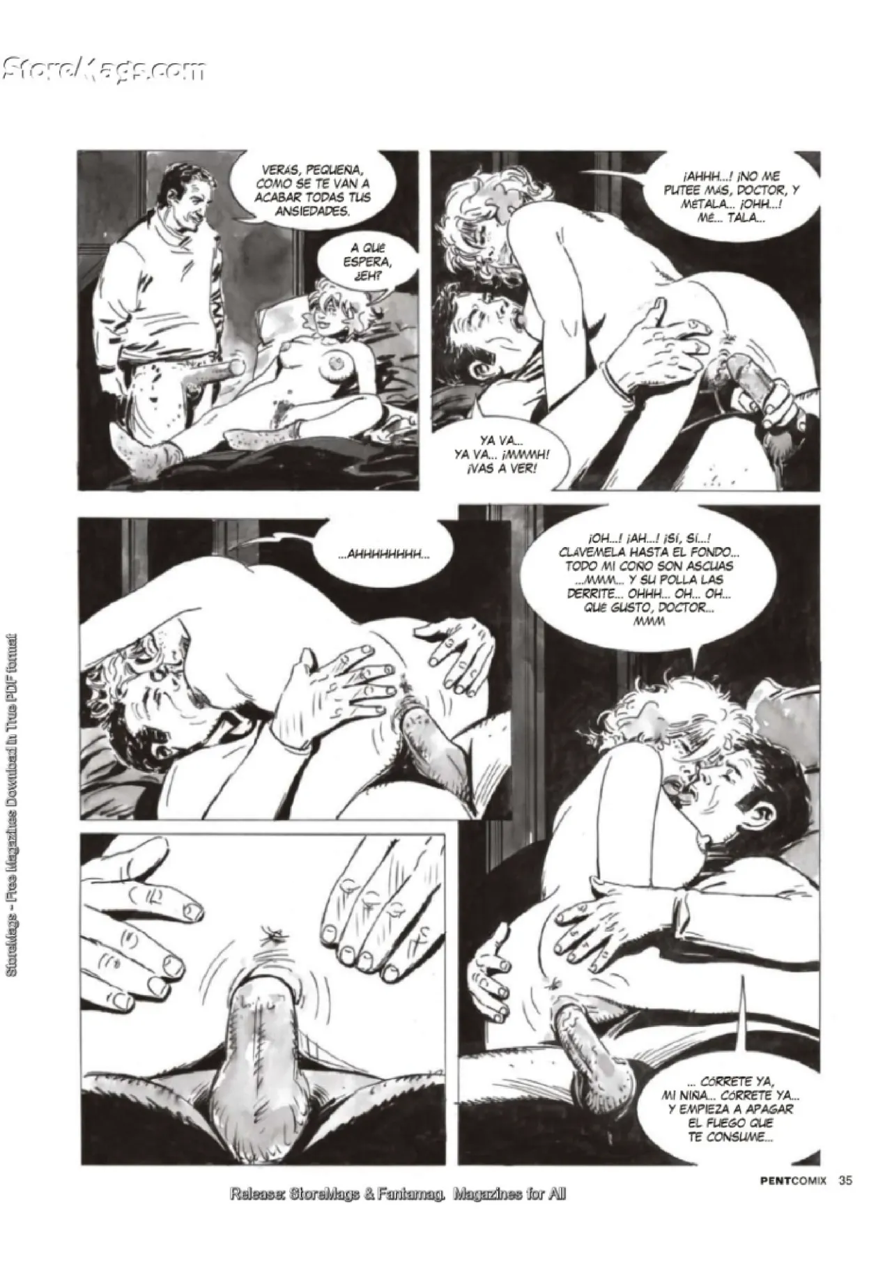 Penthouse Comix 104 image number 34