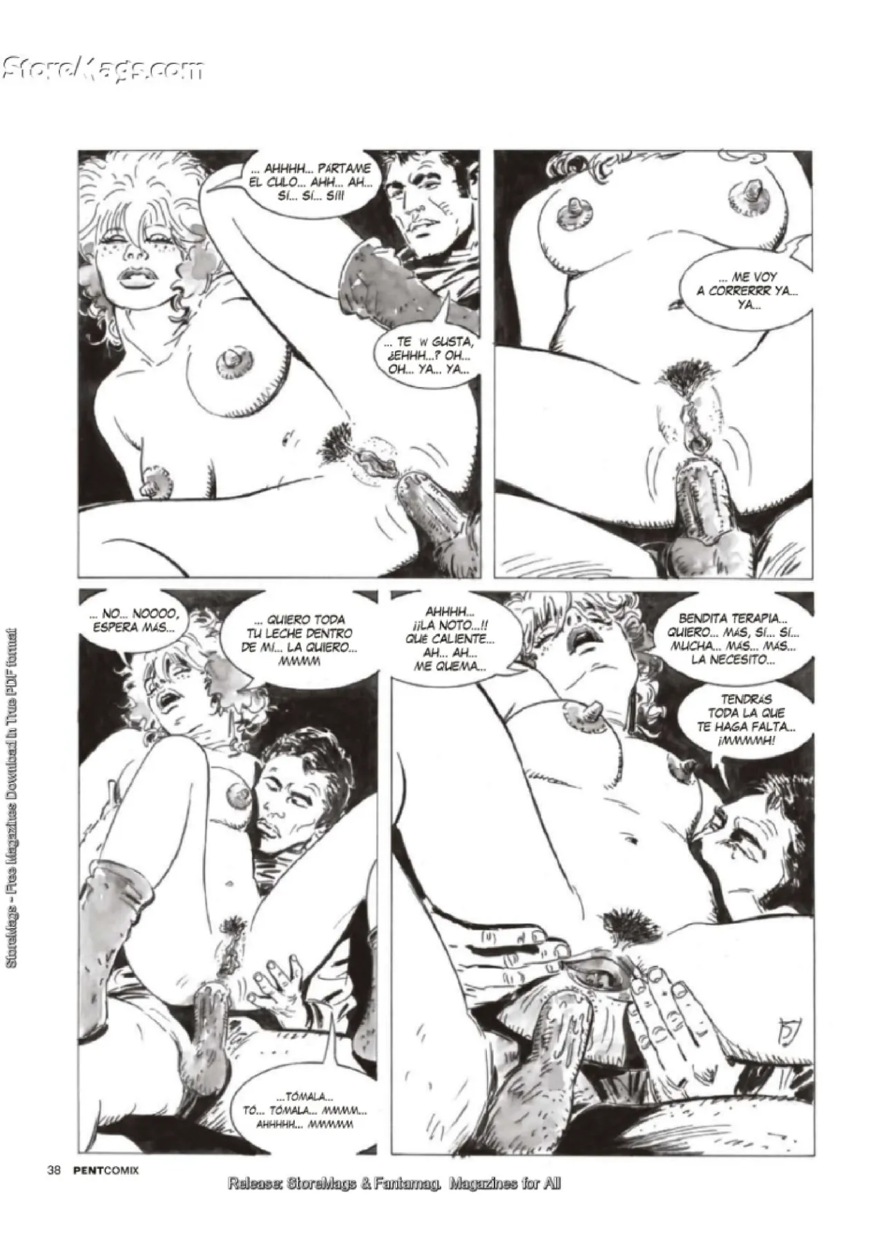 Penthouse Comix 104 image number 37