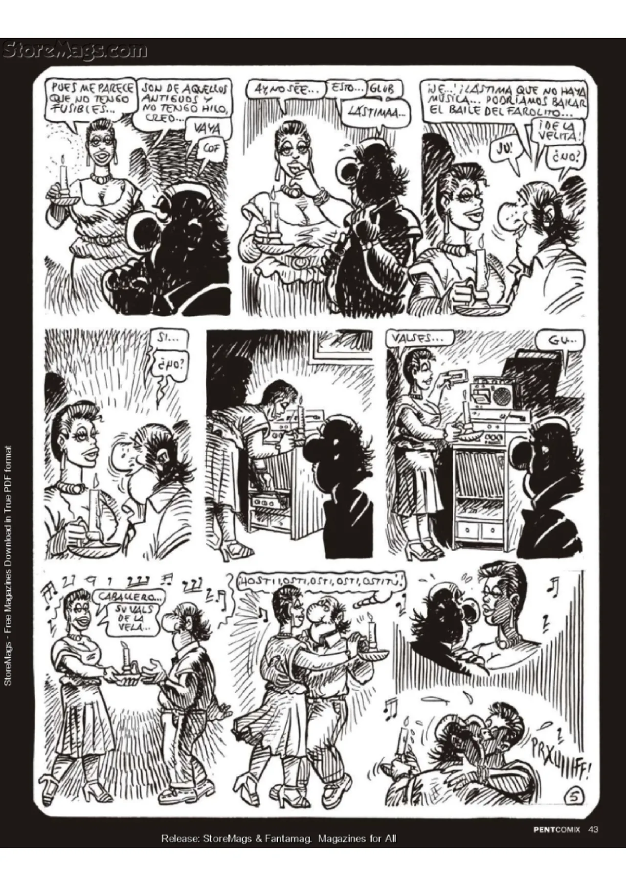 Penthouse Comix 104 image number 42