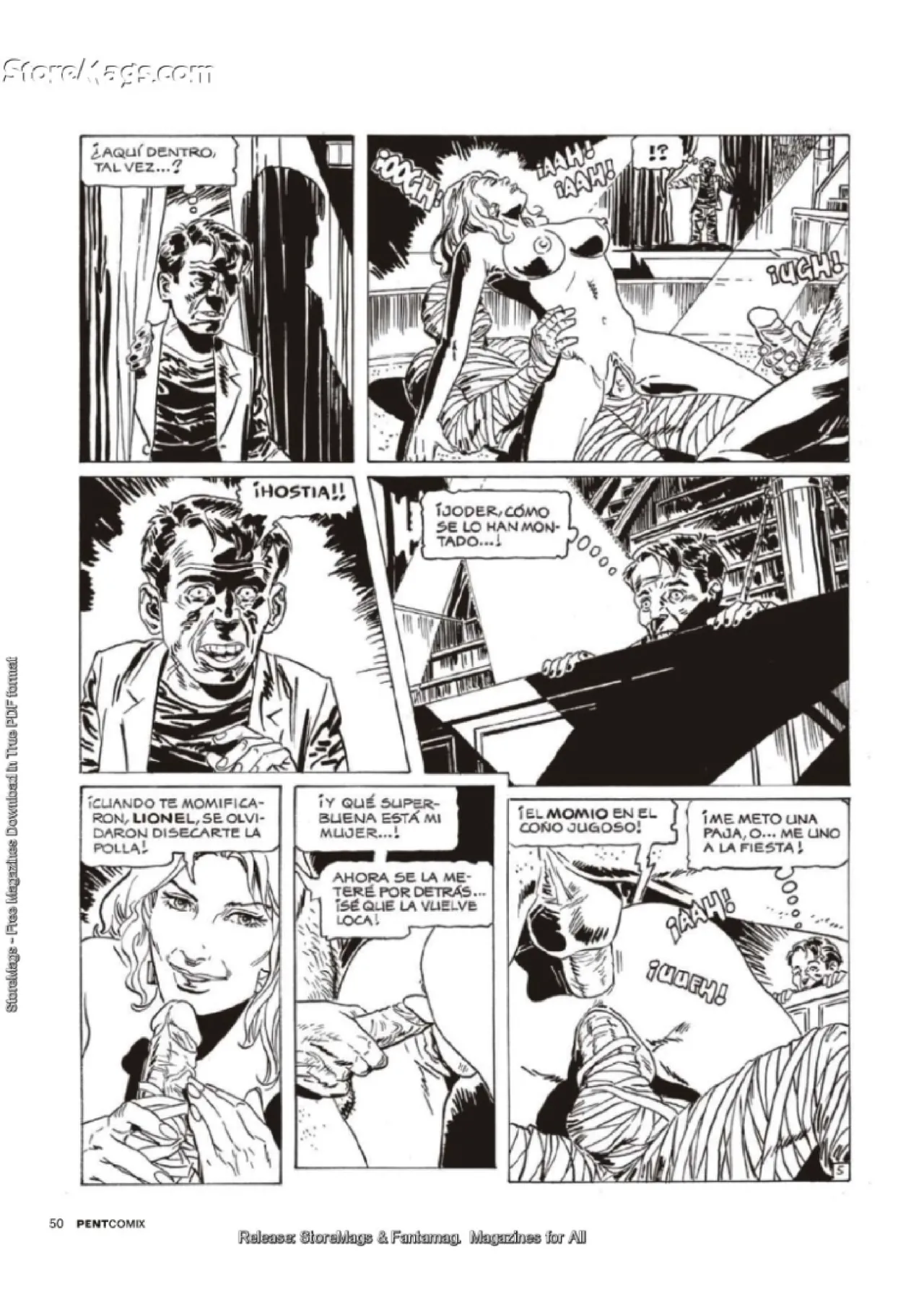 Penthouse Comix 104 image number 49