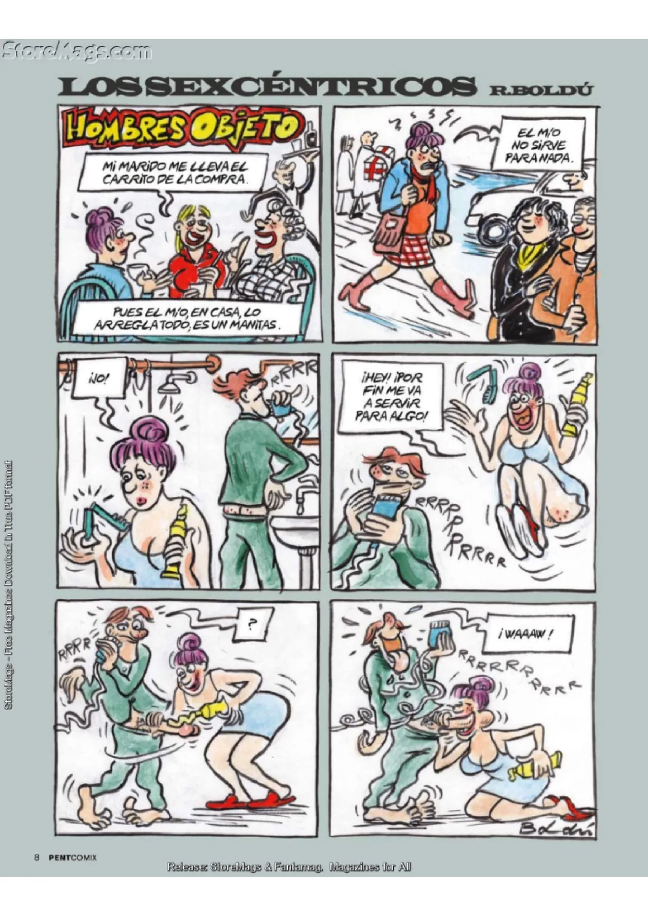 Penthouse Comix 104 image number 7