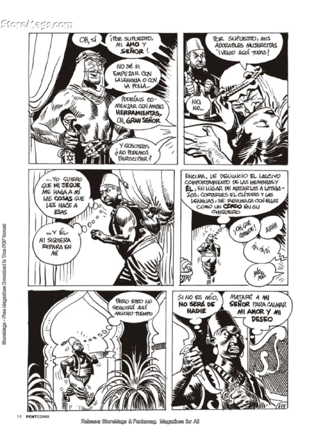 Penthouse Comix 104 image number 13