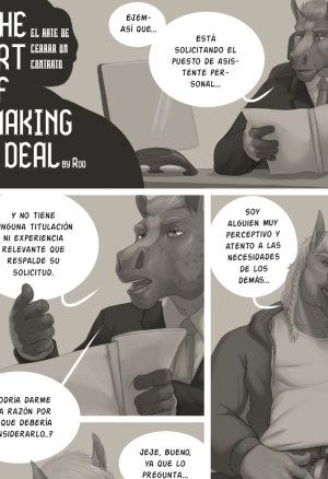 The Art of Making a Deal - El Arte de Cerrar un Contrato