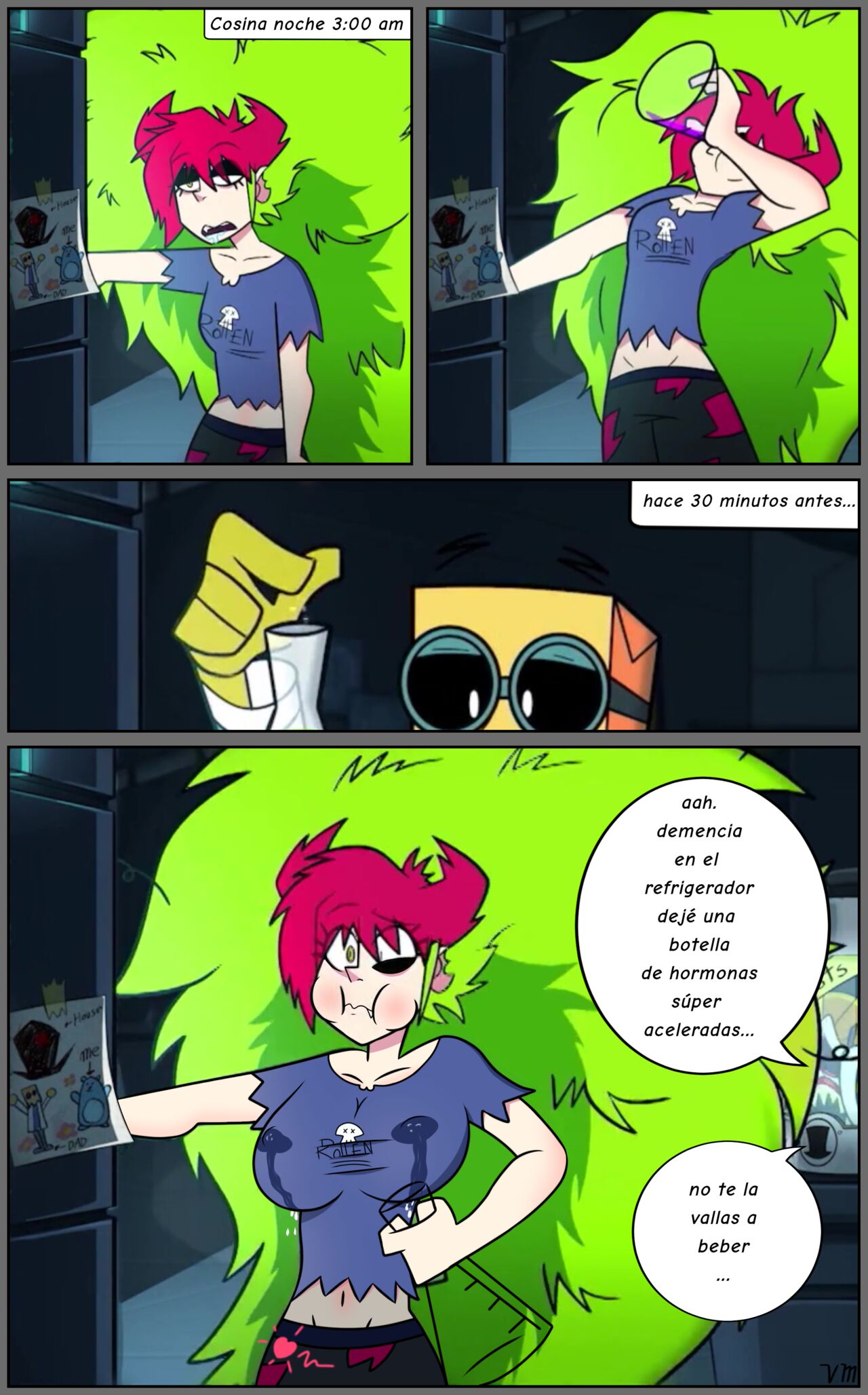 Comic NO oficial Villainous image number 8