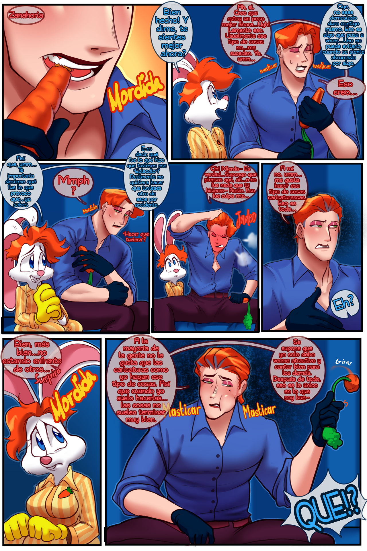 Who CREAMPIED! Rosey Rabbit image number 8