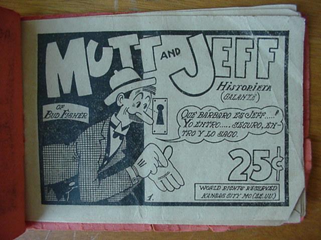 Mutt and Jeff: Historieta