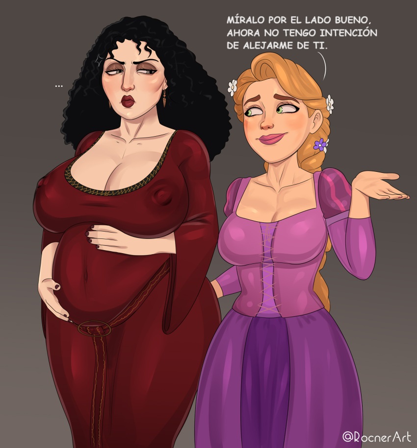 Mother Gothel x Rapunzel image number 8