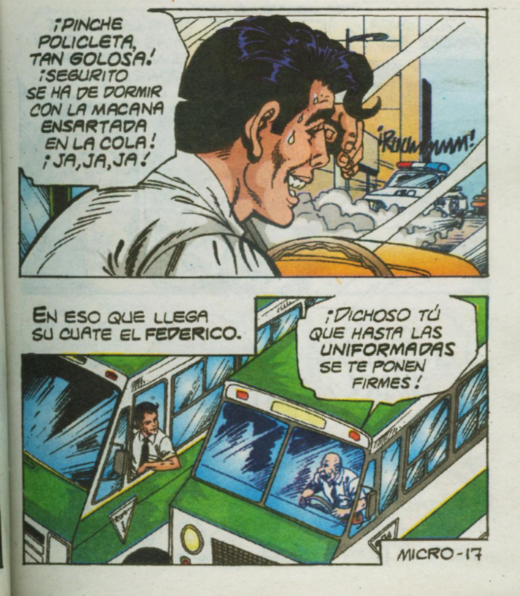 Microbuseros 16 porn comics. Cómic porn comics.