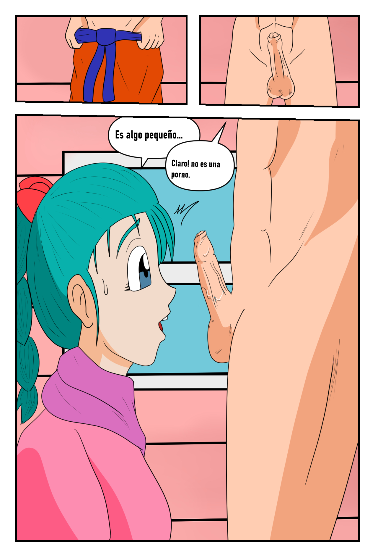 bulma x krillin image number 6