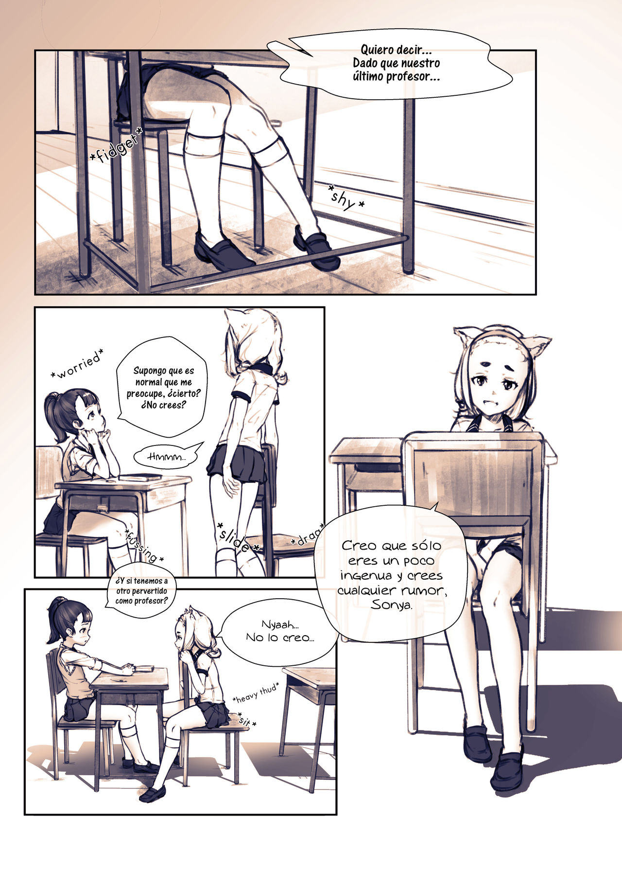 Hey... Teacher... Can you give us a ballet lesson image number 9