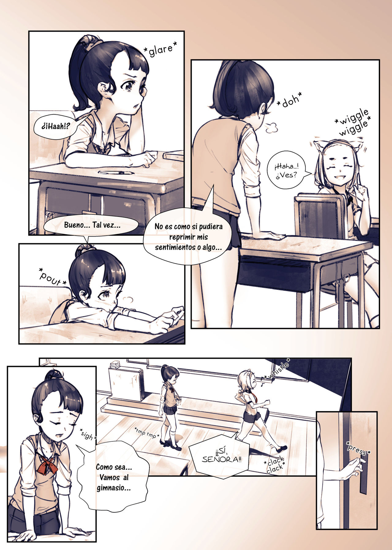 Hey... Teacher... Can you give us a ballet lesson image number 10