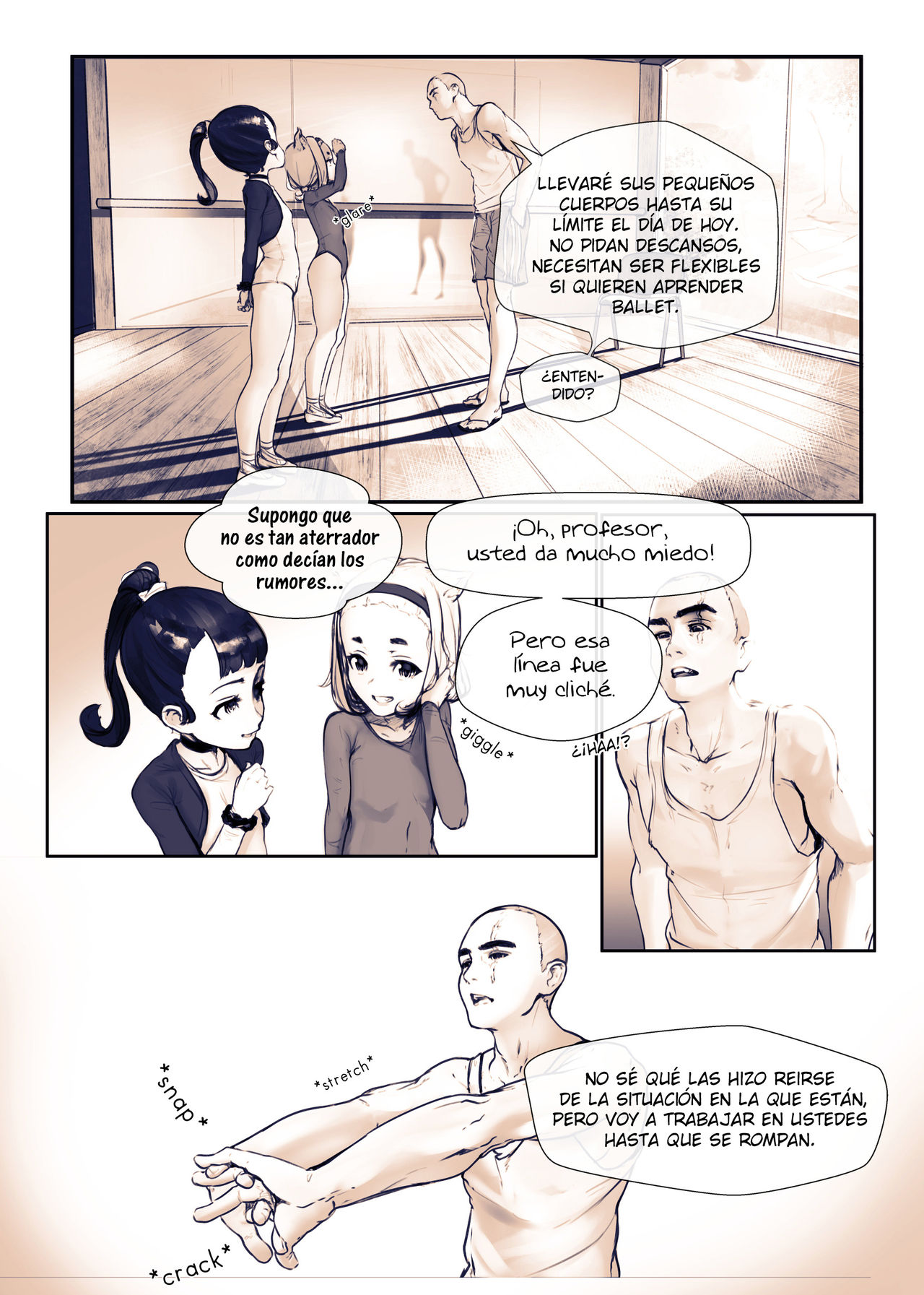 Hey... Teacher... Can you give us a ballet lesson image number 15