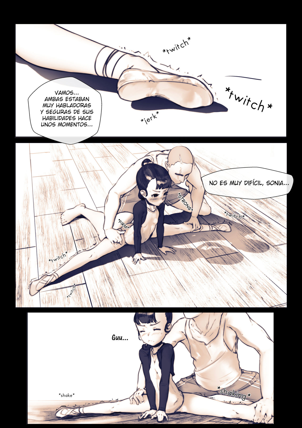 Hey... Teacher... Can you give us a ballet lesson image number 17
