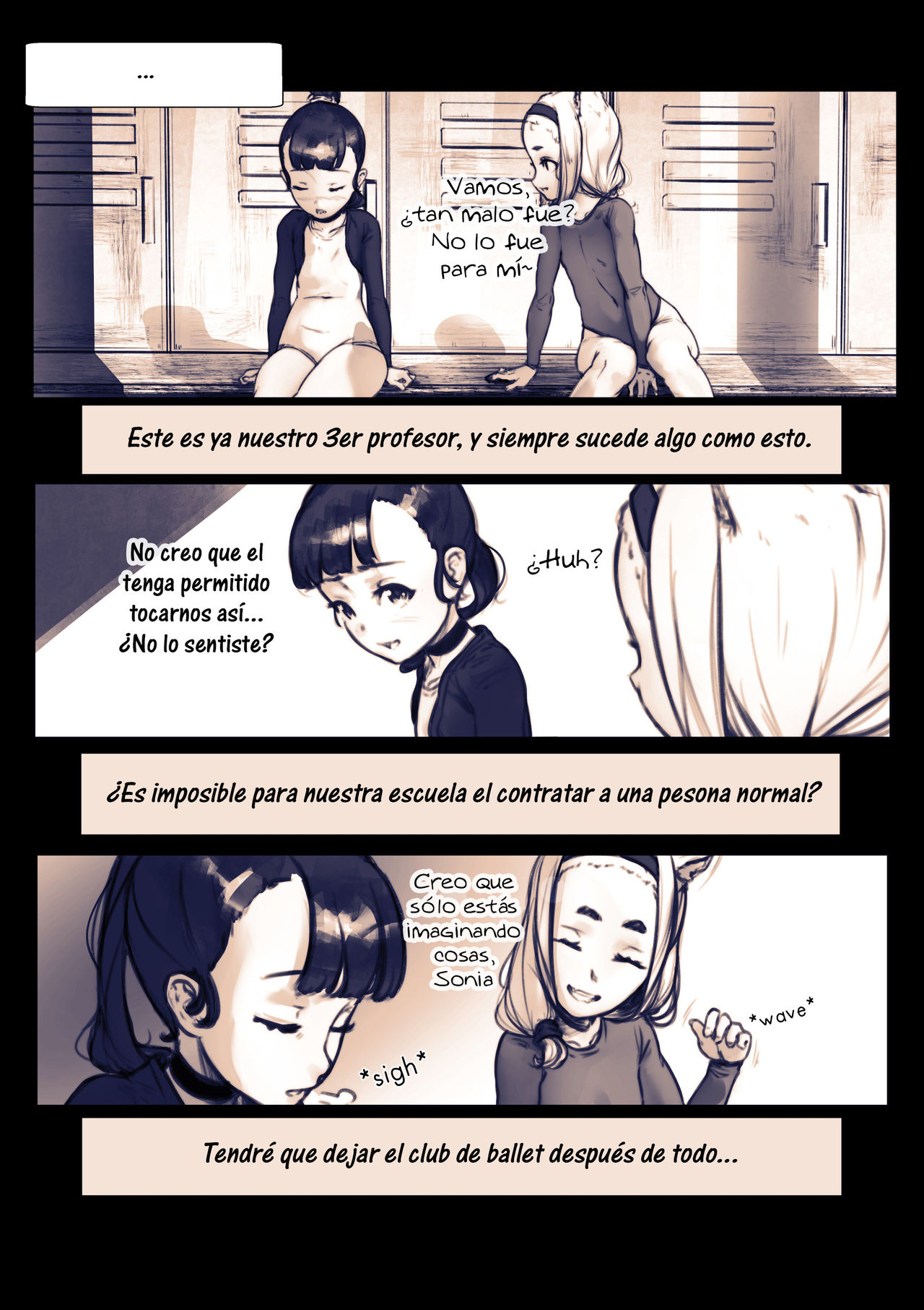 Hey... Teacher... Can you give us a ballet lesson image number 24