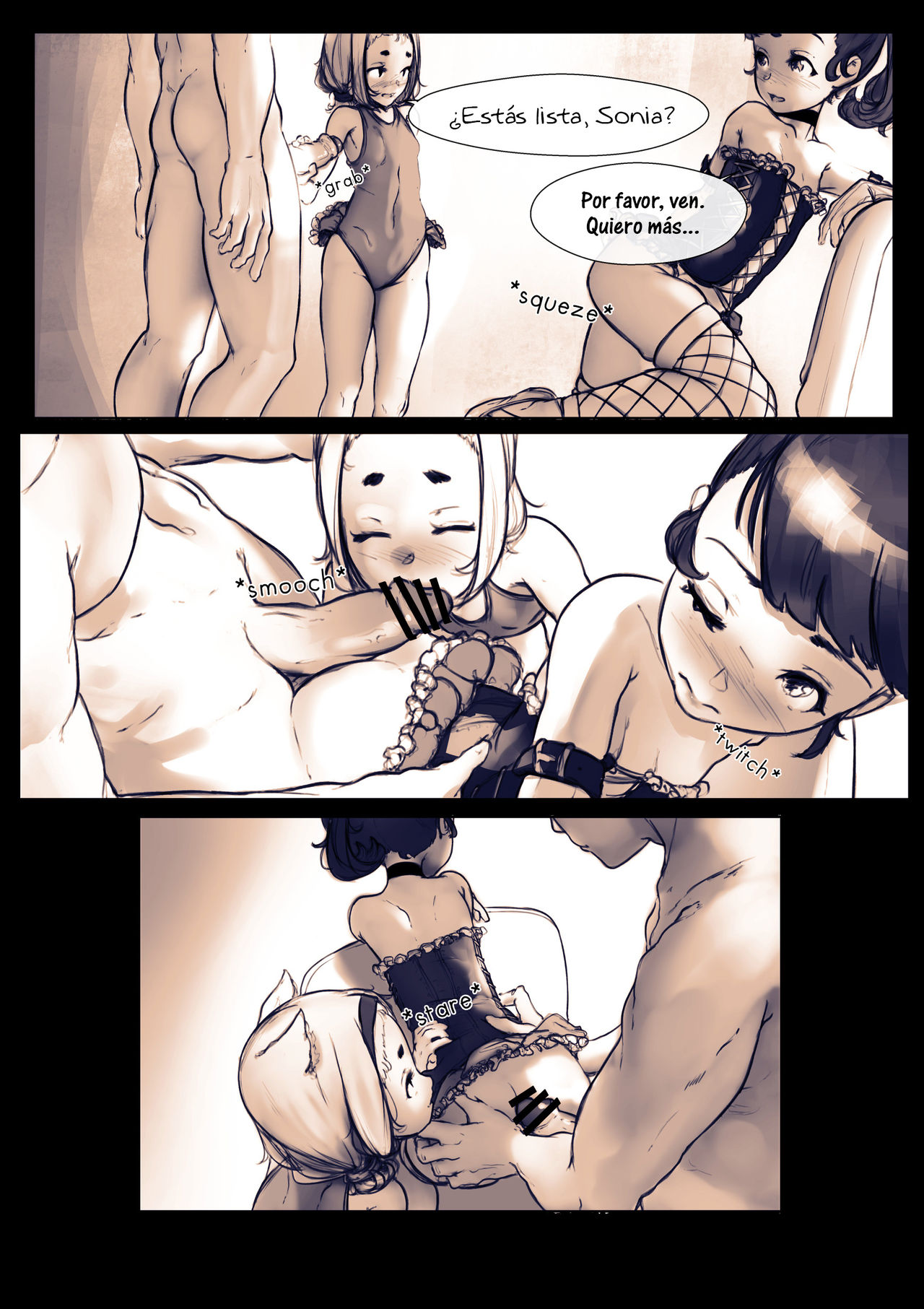 Hey... Teacher... Can you give us a ballet lesson image number 43