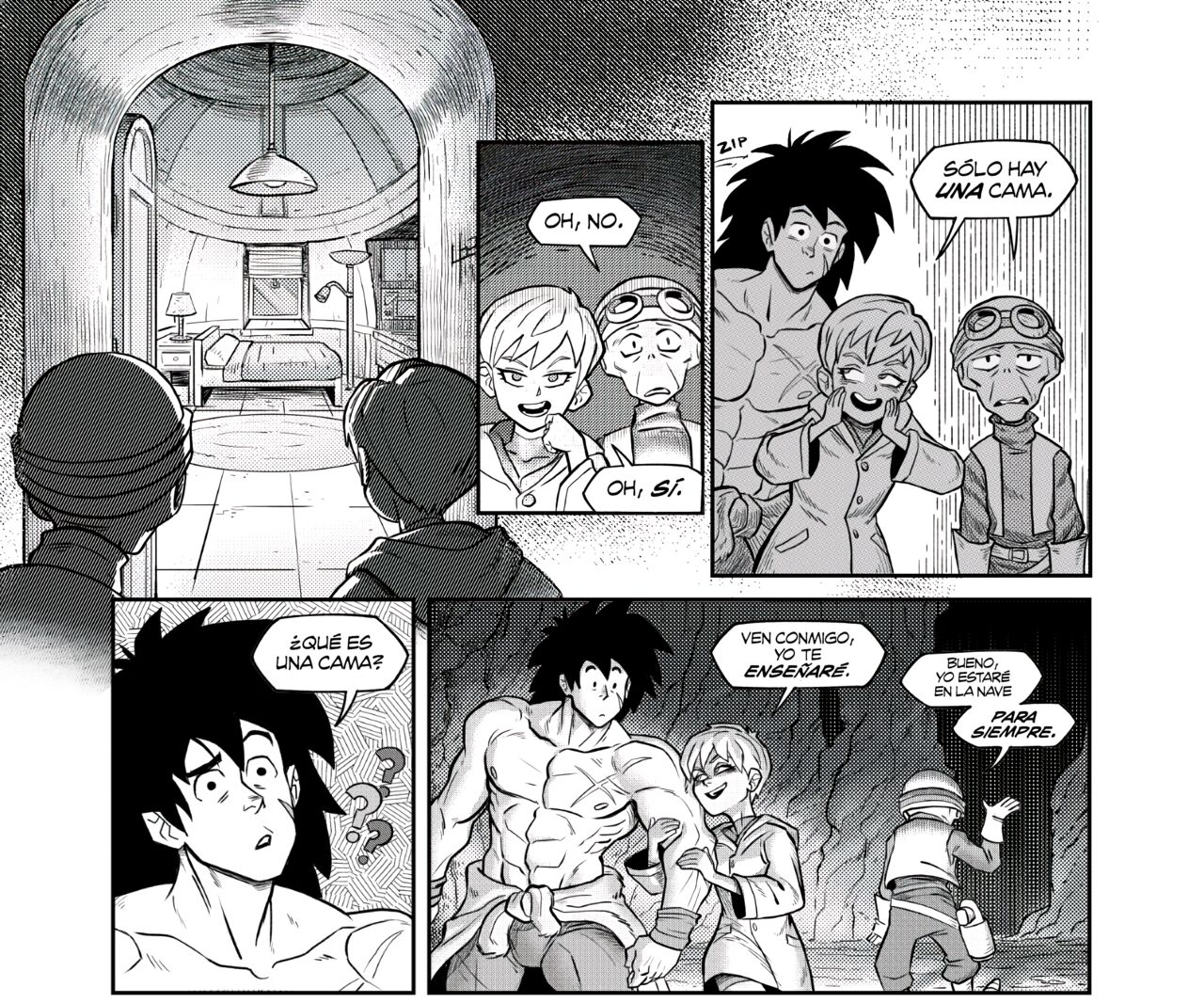 Dragon Ball Comics - Chelye se quiere follar a Broly image number 5