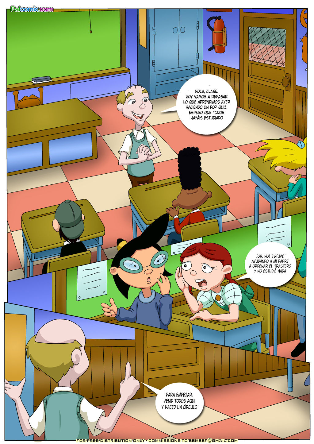 Hey Arnold: Pop Quiz image number 1