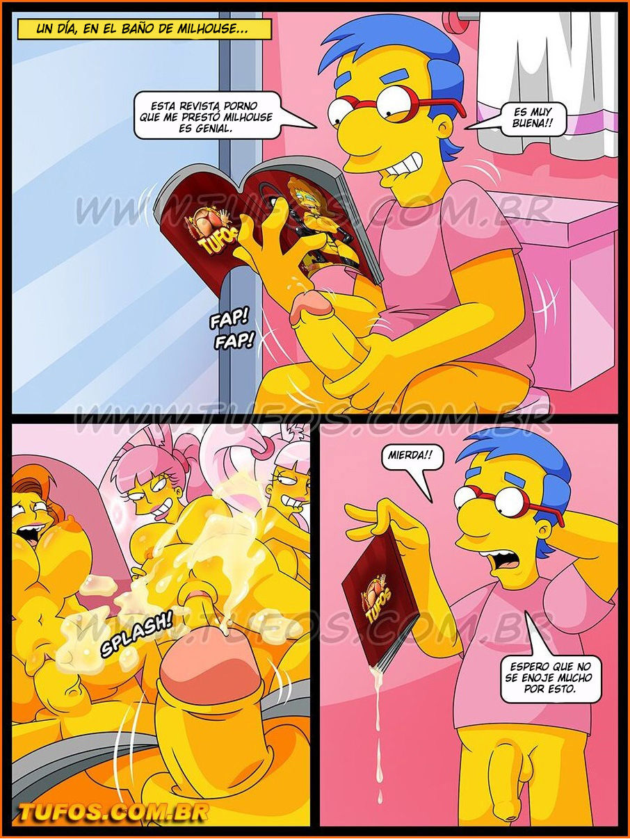 La Colección De Revistas Porno – Los Simpson image number 1