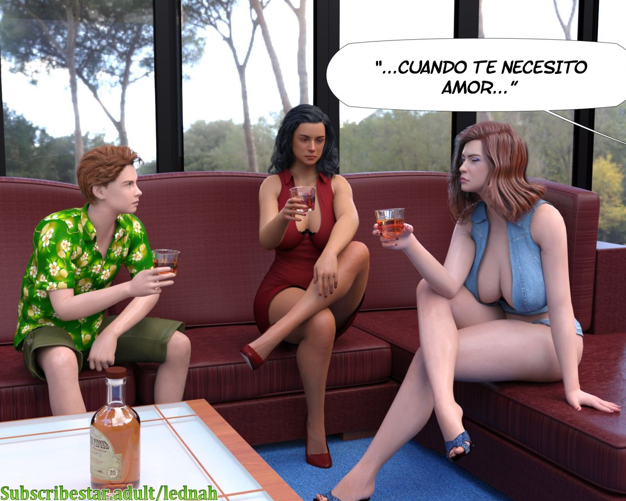 Las Aventuras XXX Dennis Sanchez - 6. Visita a la Sexologa 3 image number 8