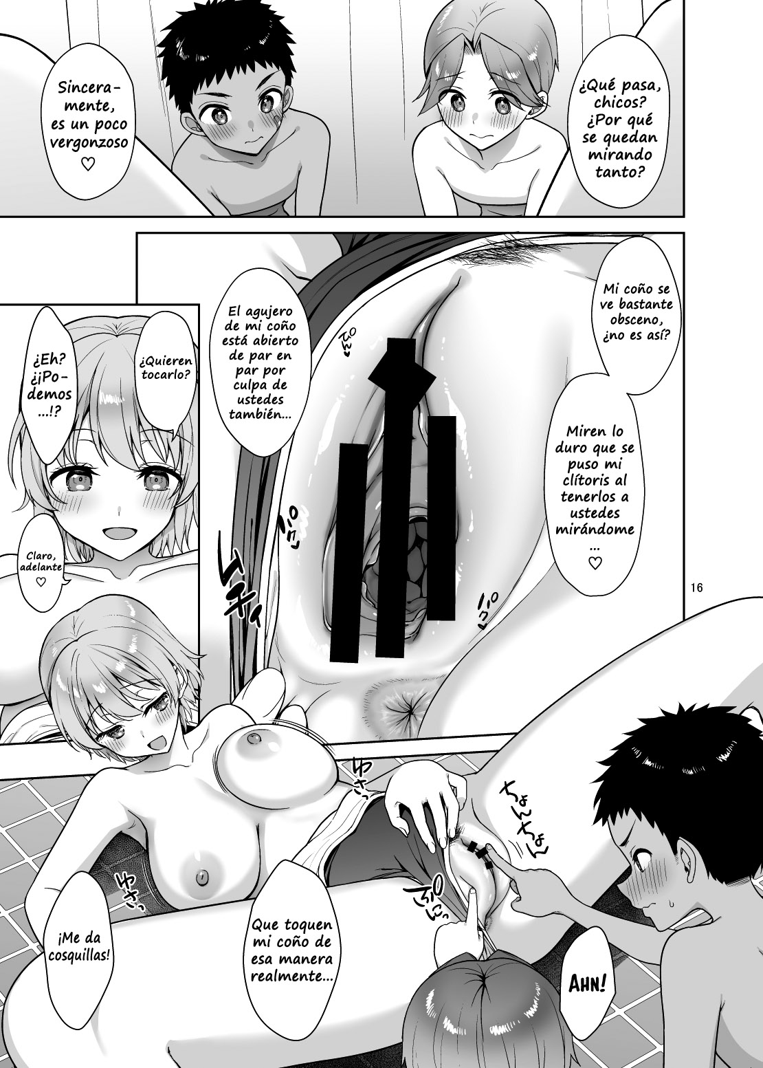 Oikko-tachi To Dochakuso Sex Shita Hanashi image number 15