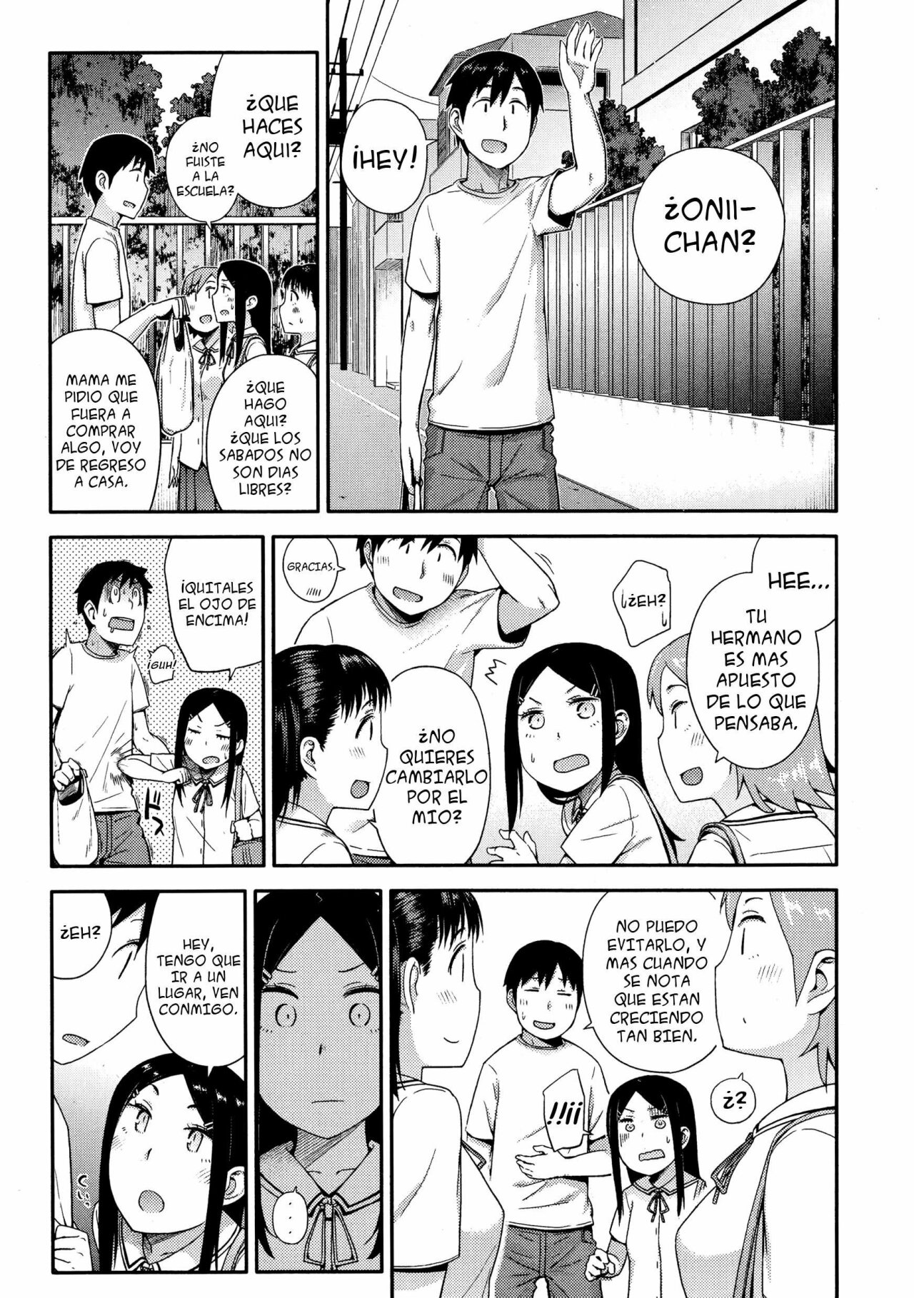 Souda Imouto to Renshuu Shiyou. + Sou yo Imouto de Renshuu Shinasai yo!!  ¡Ya sé! prácticare con mi hermana menor. + ¡Vamos, hermana menor, déjame practicar contigo! image number 23