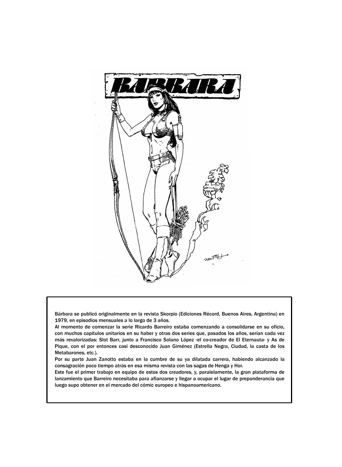 Barreiro & Zanotto - Barbara - Tomo 4 image number 1