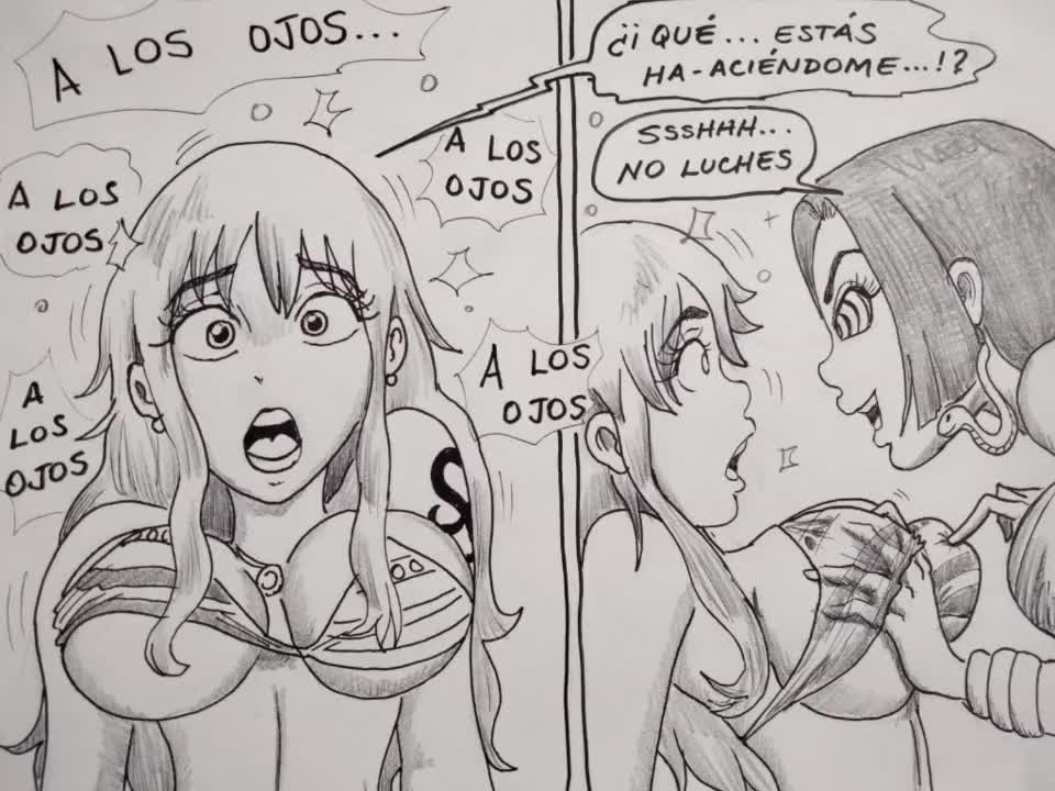 Robin and Nami vs Boa Hancock image number 27