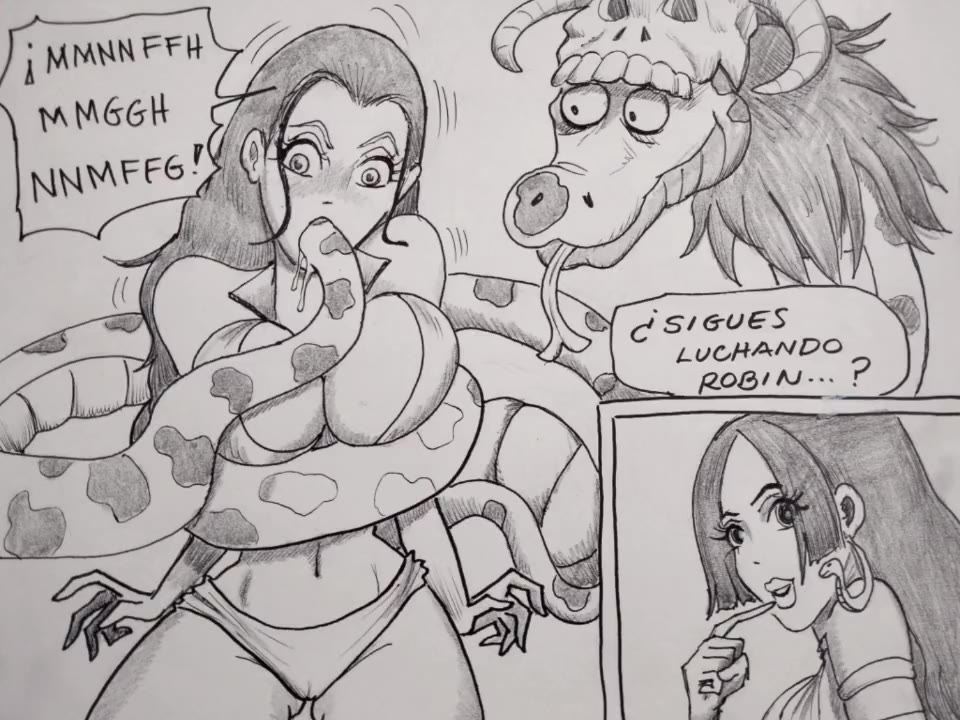 Robin and Nami vs Boa Hancock image number 33