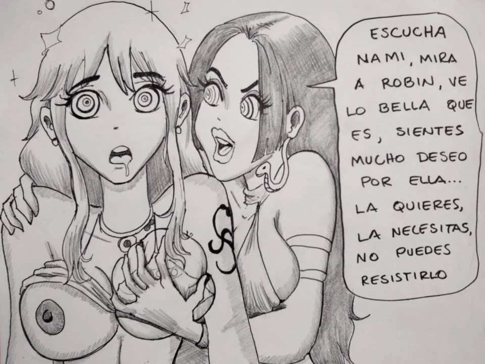 Robin and Nami vs Boa Hancock image number 37