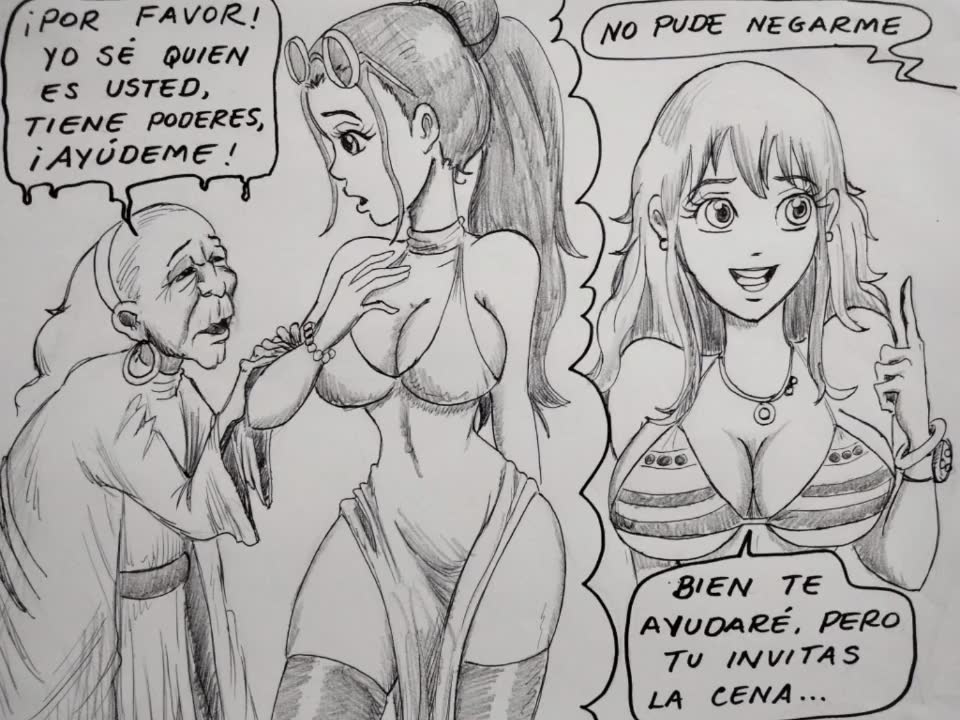 Robin and Nami vs Boa Hancock image number 3