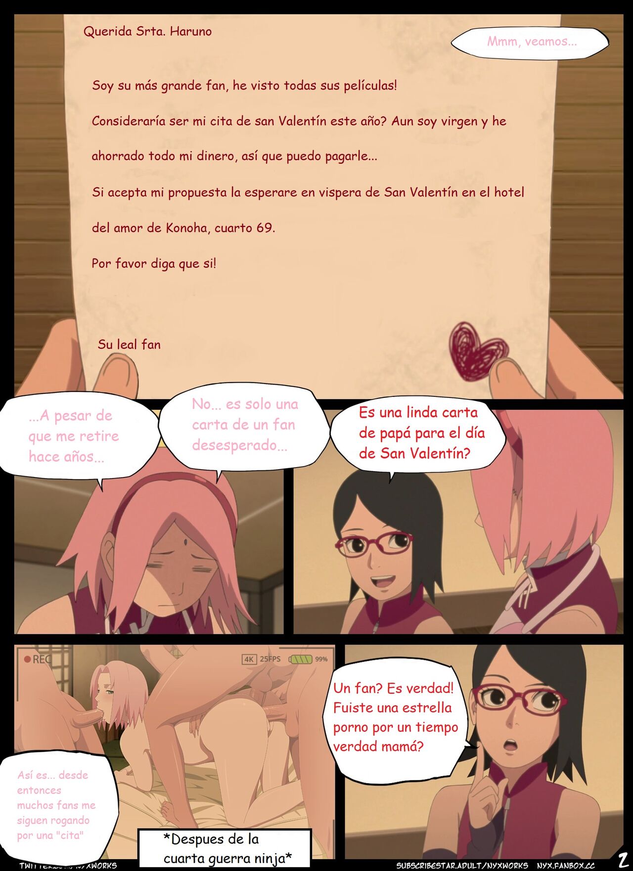 Valentine?s day with Sakura image number 2