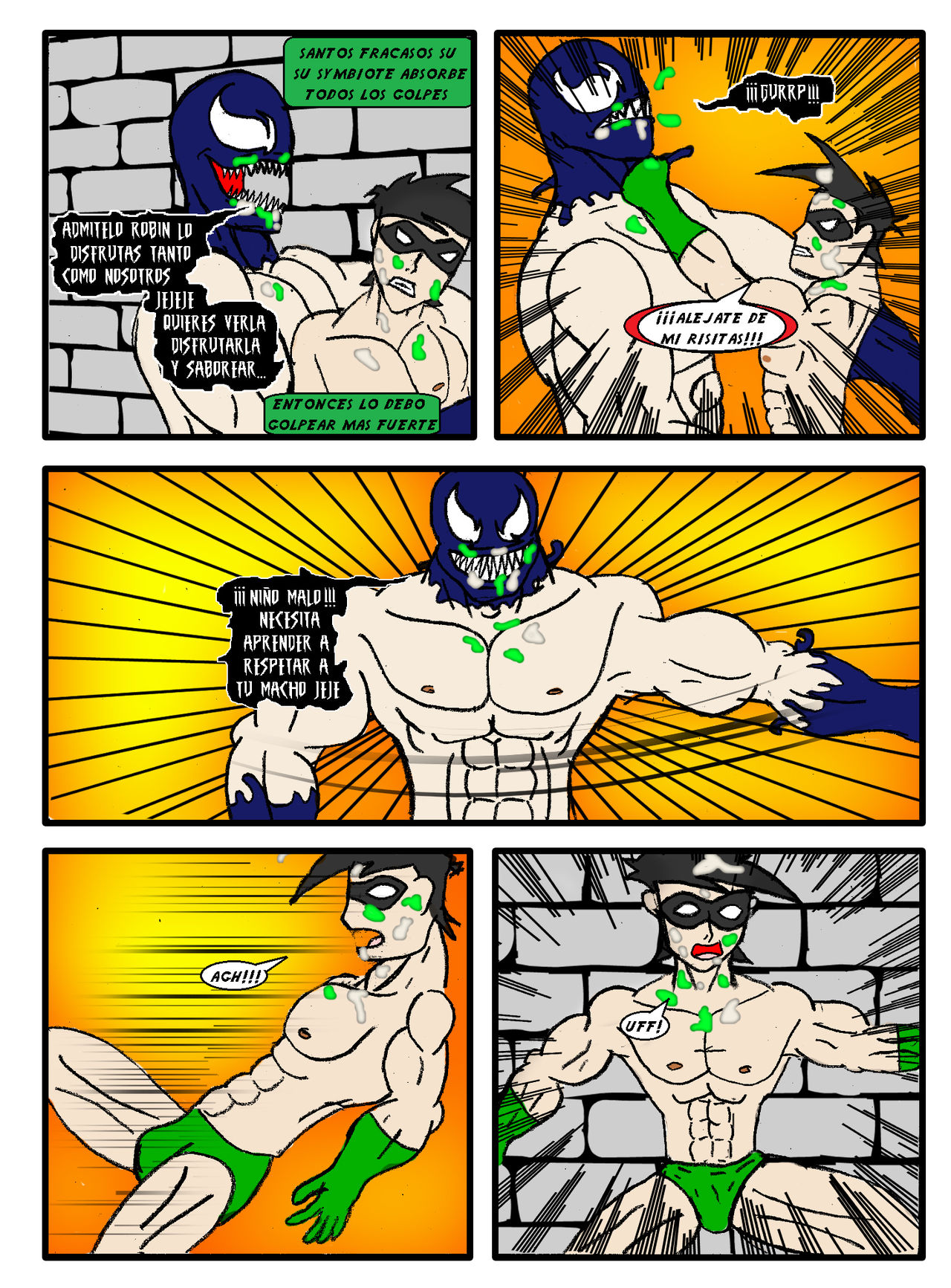 Venom Vs Robin Re Español image number 14