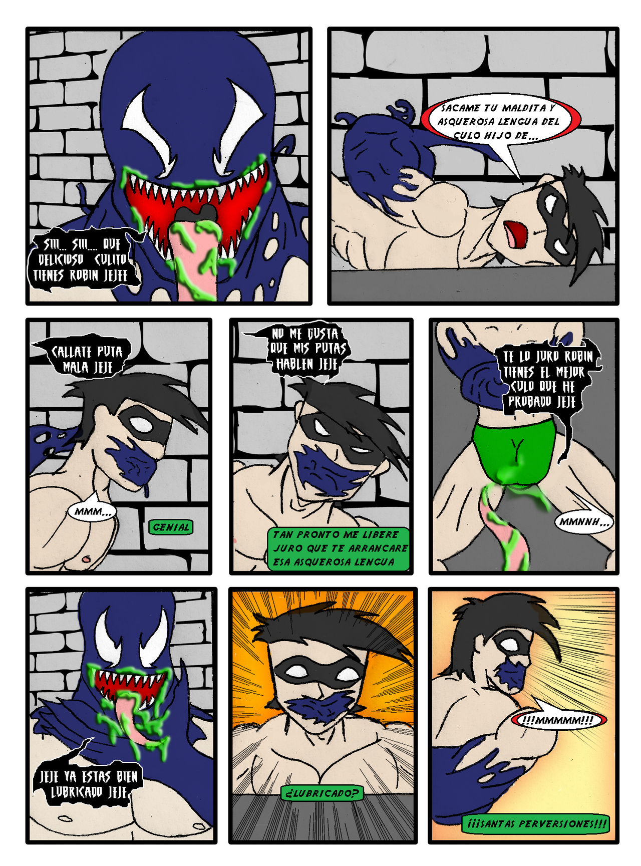 Venom Vs Robin Re Español image number 17