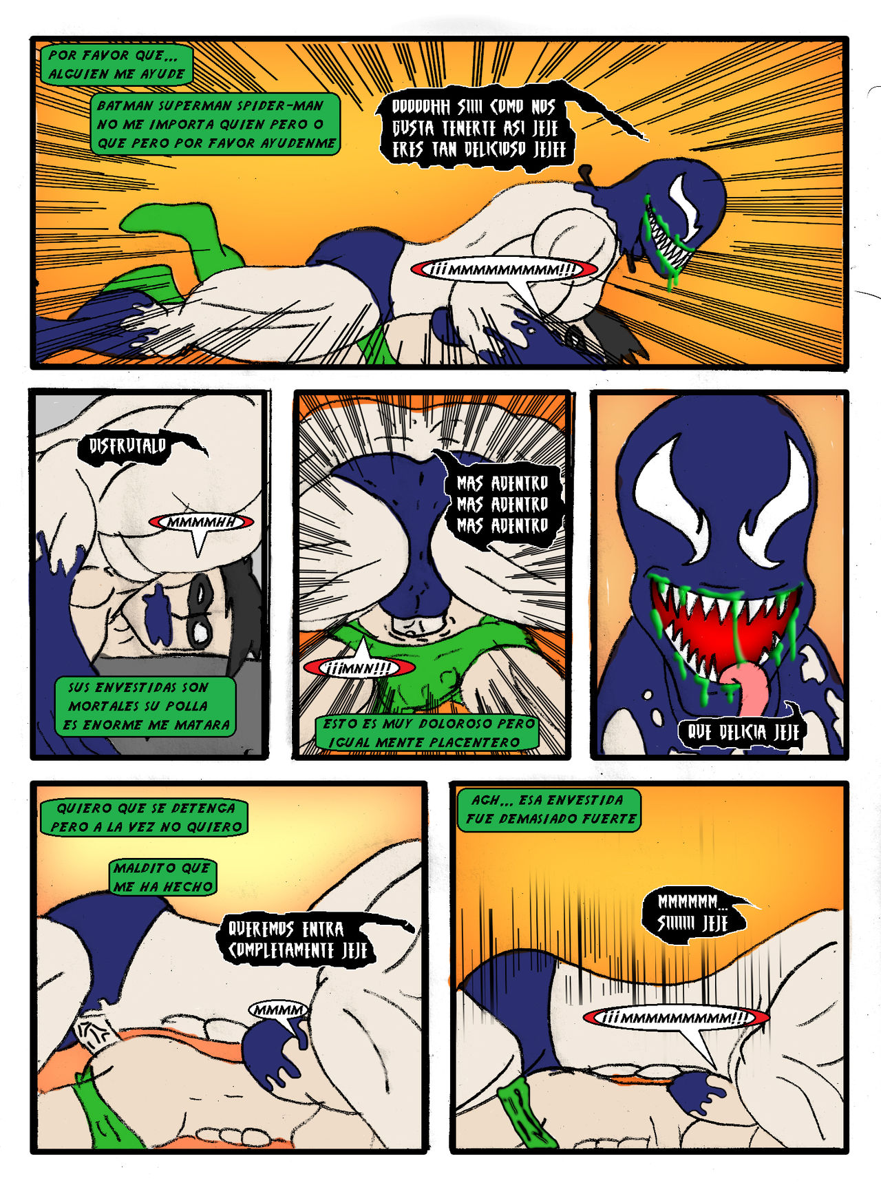Venom Vs Robin Re Español image number 20