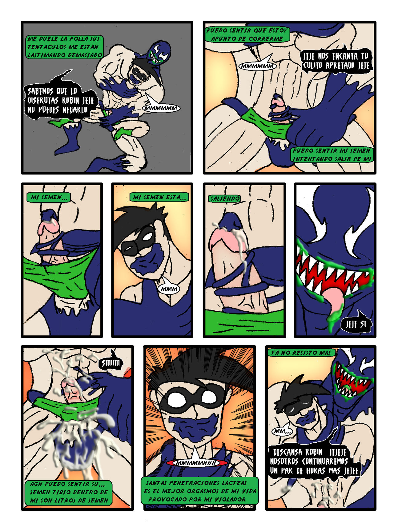 Venom Vs Robin Re Español image number 21