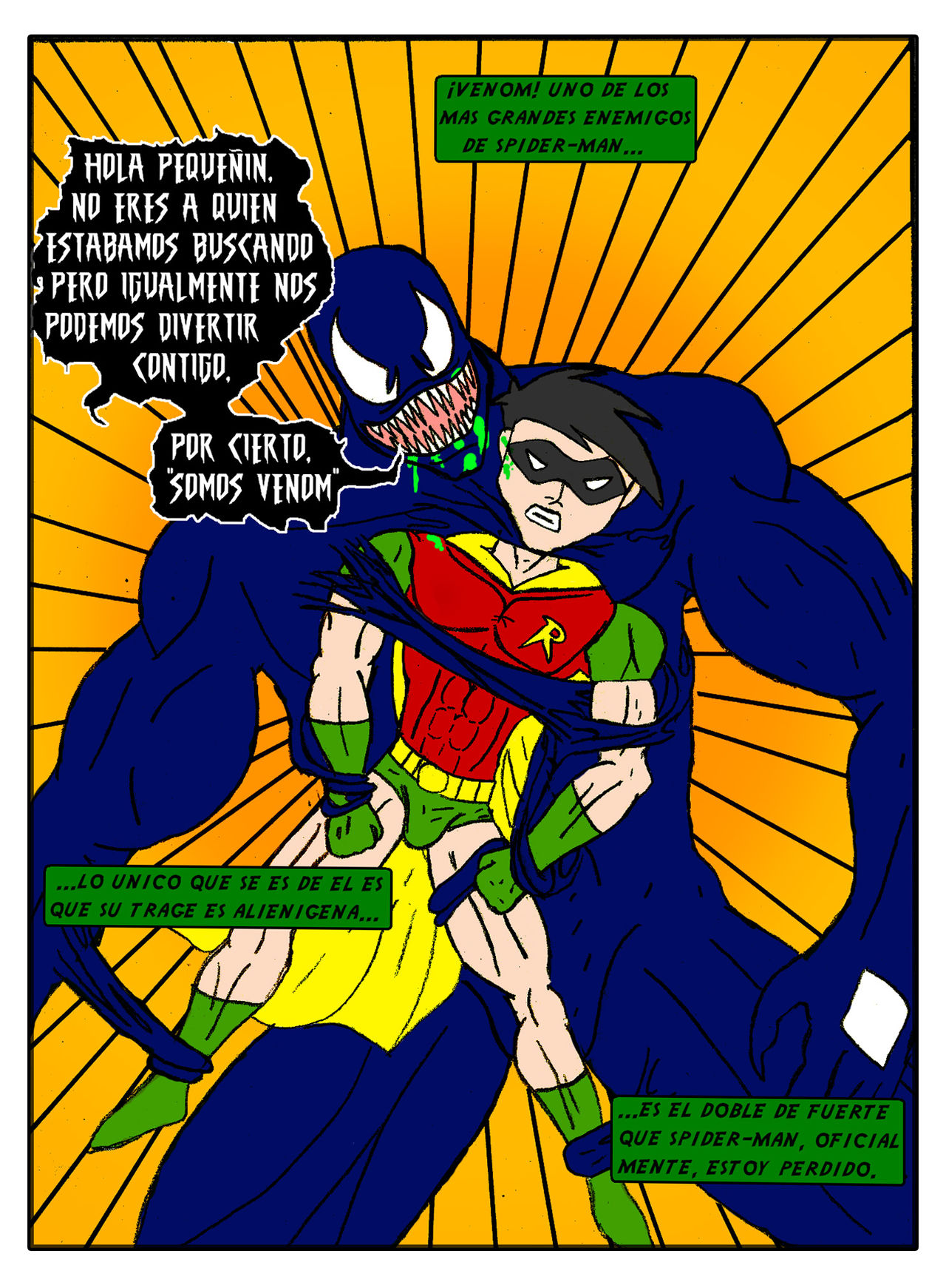 Venom Vs Robin Re Español image number 3