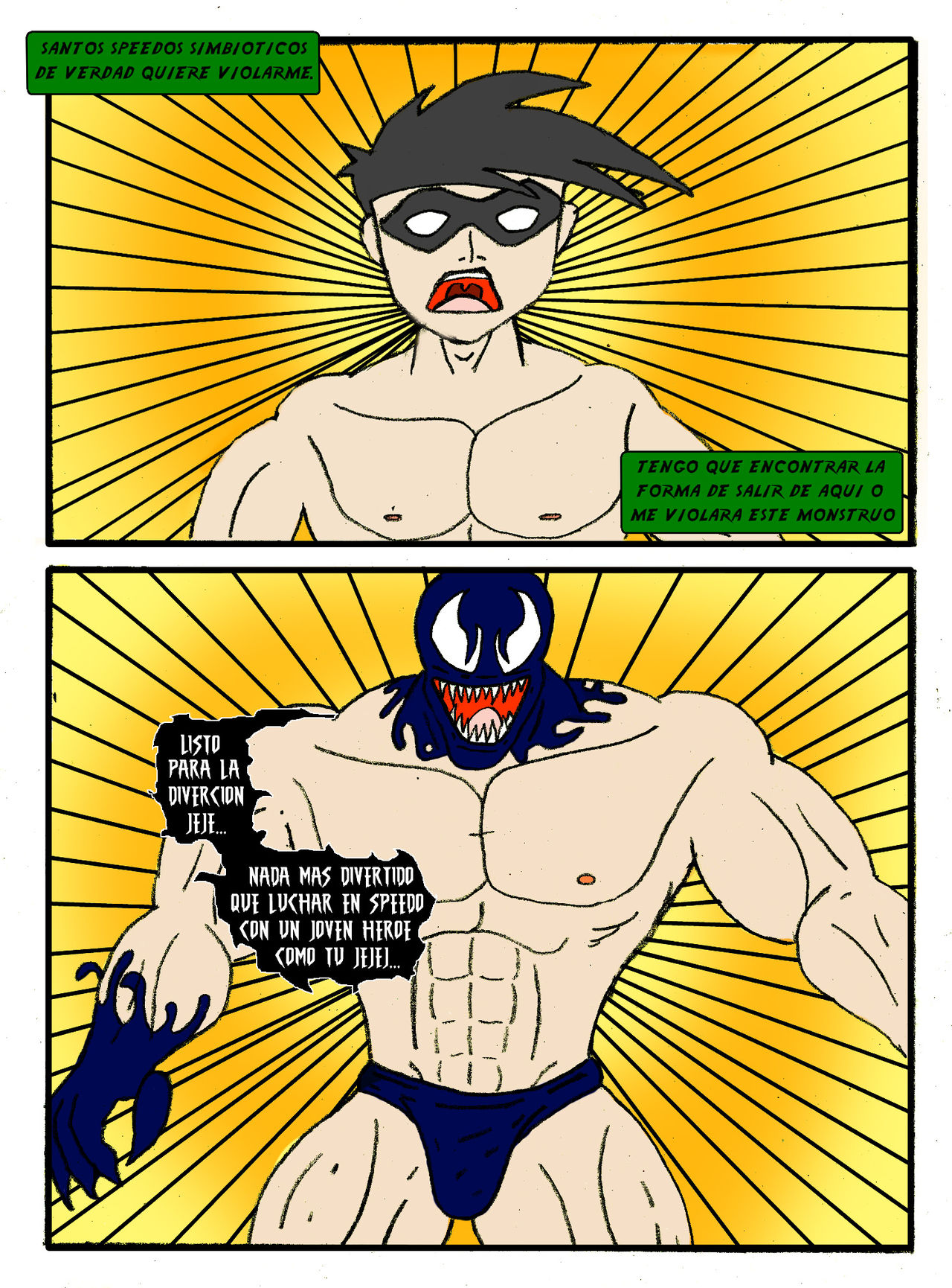Venom Vs Robin Re Español image number 8