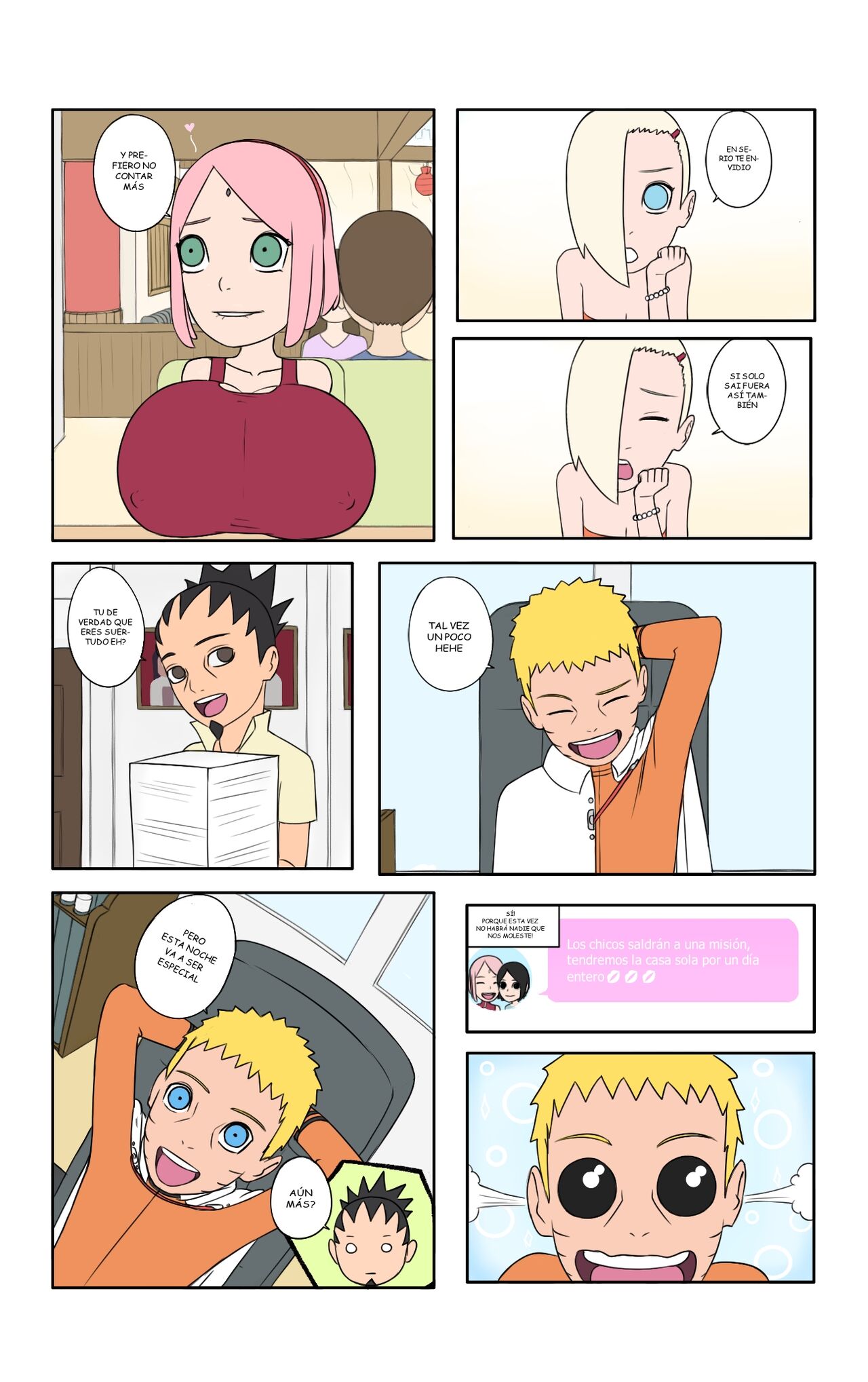 Hot days in Konoha 2  - Spanish - Ongoing image number 8