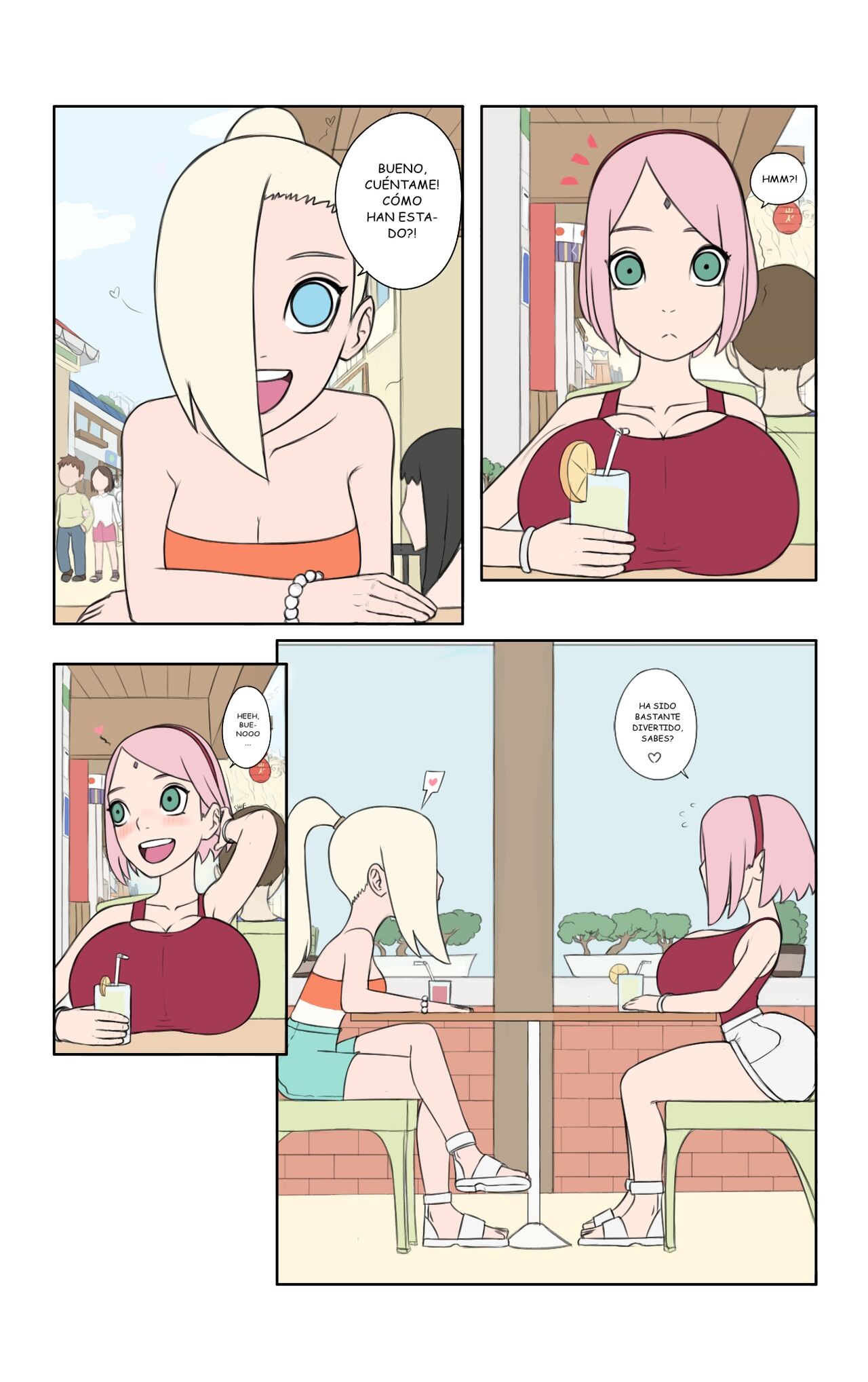 Hot days in Konoha 2  - Spanish - Ongoing