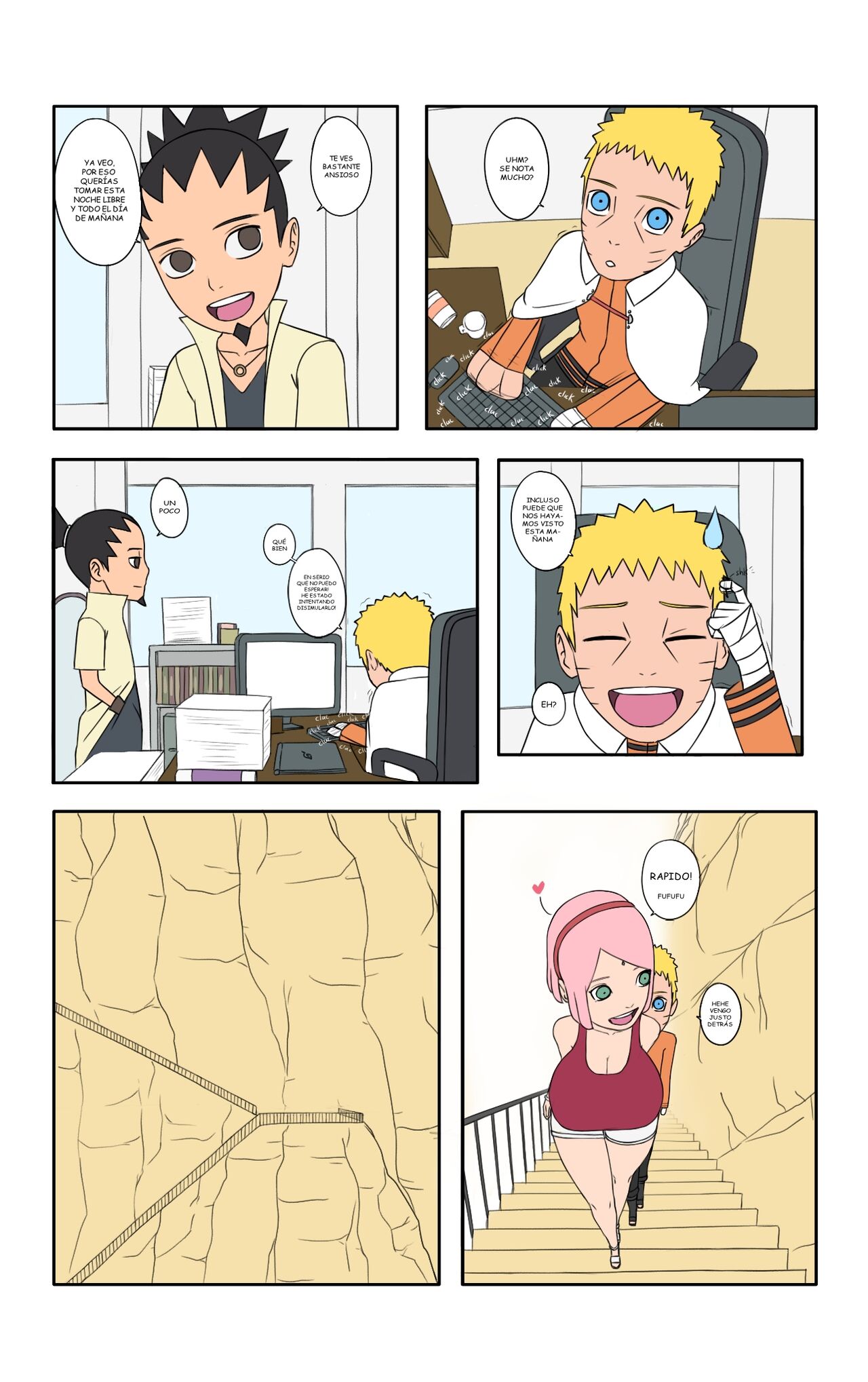 Hot days in Konoha 2  - Spanish - Ongoing image number 9