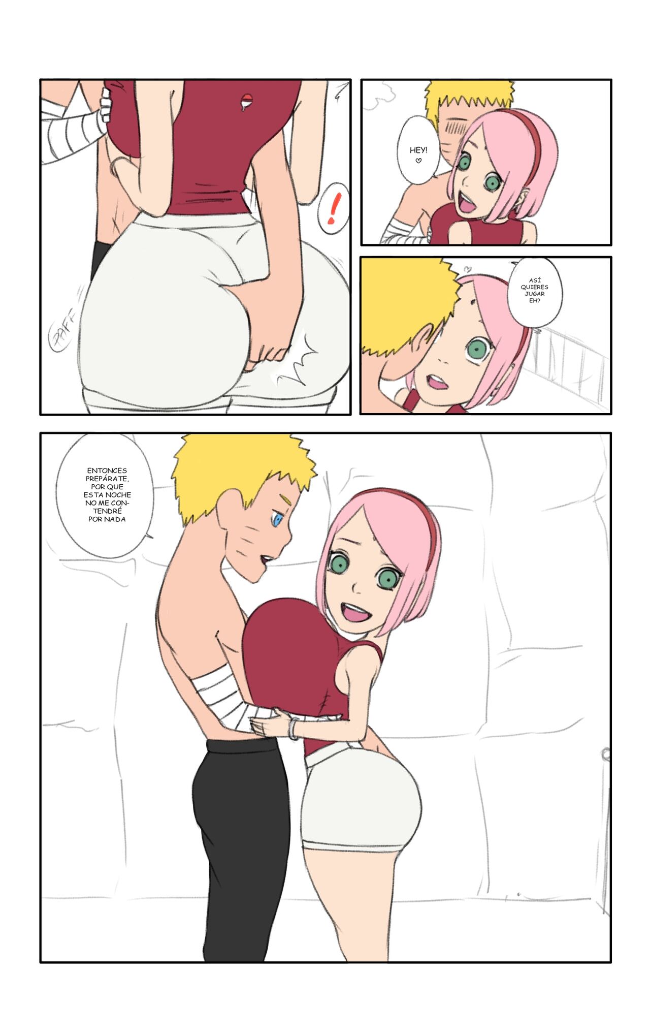 Hot days in Konoha 2  - Spanish - Ongoing image number 15