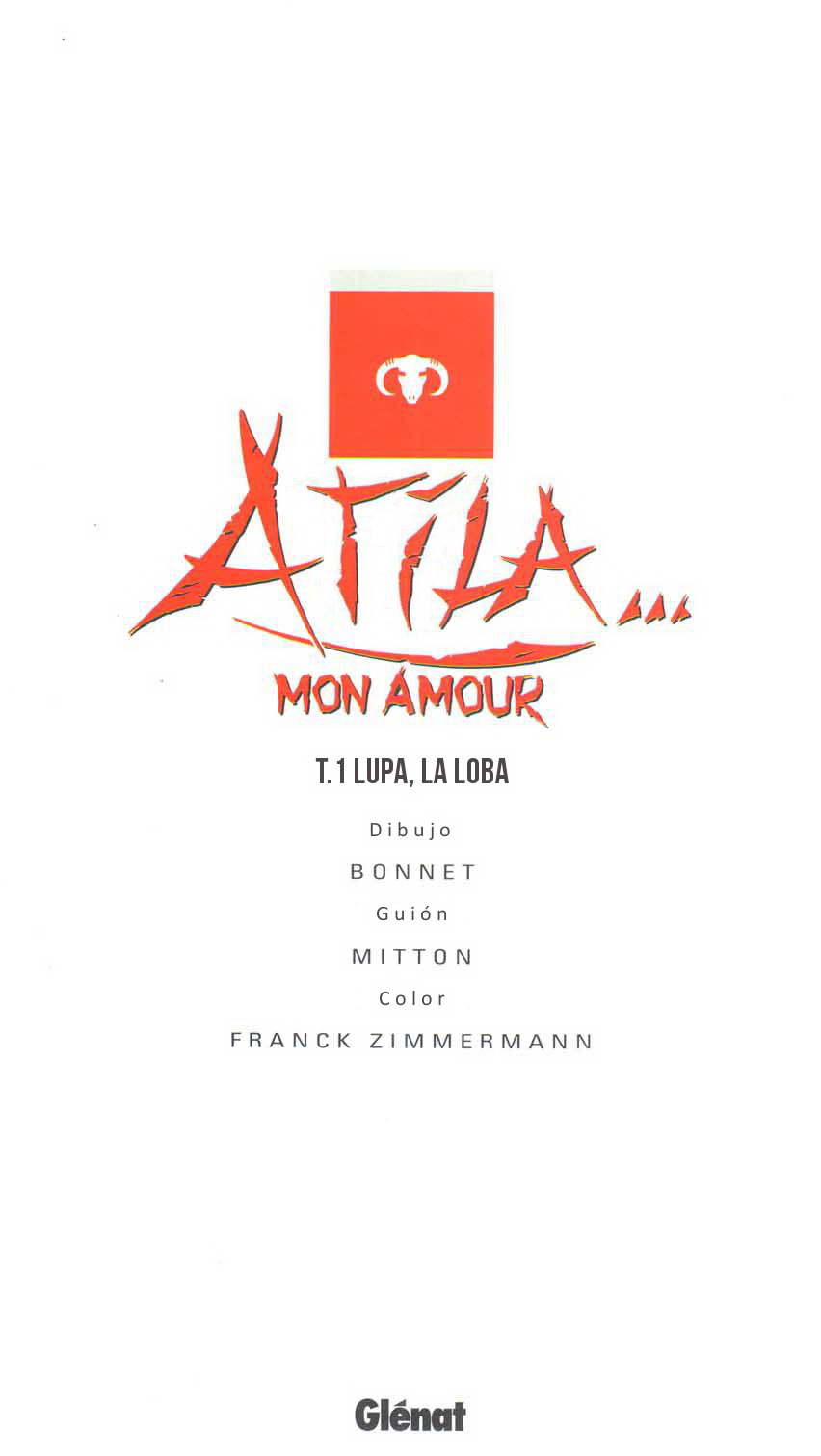 Atila mon amour 01- Lupa la loba image number 1