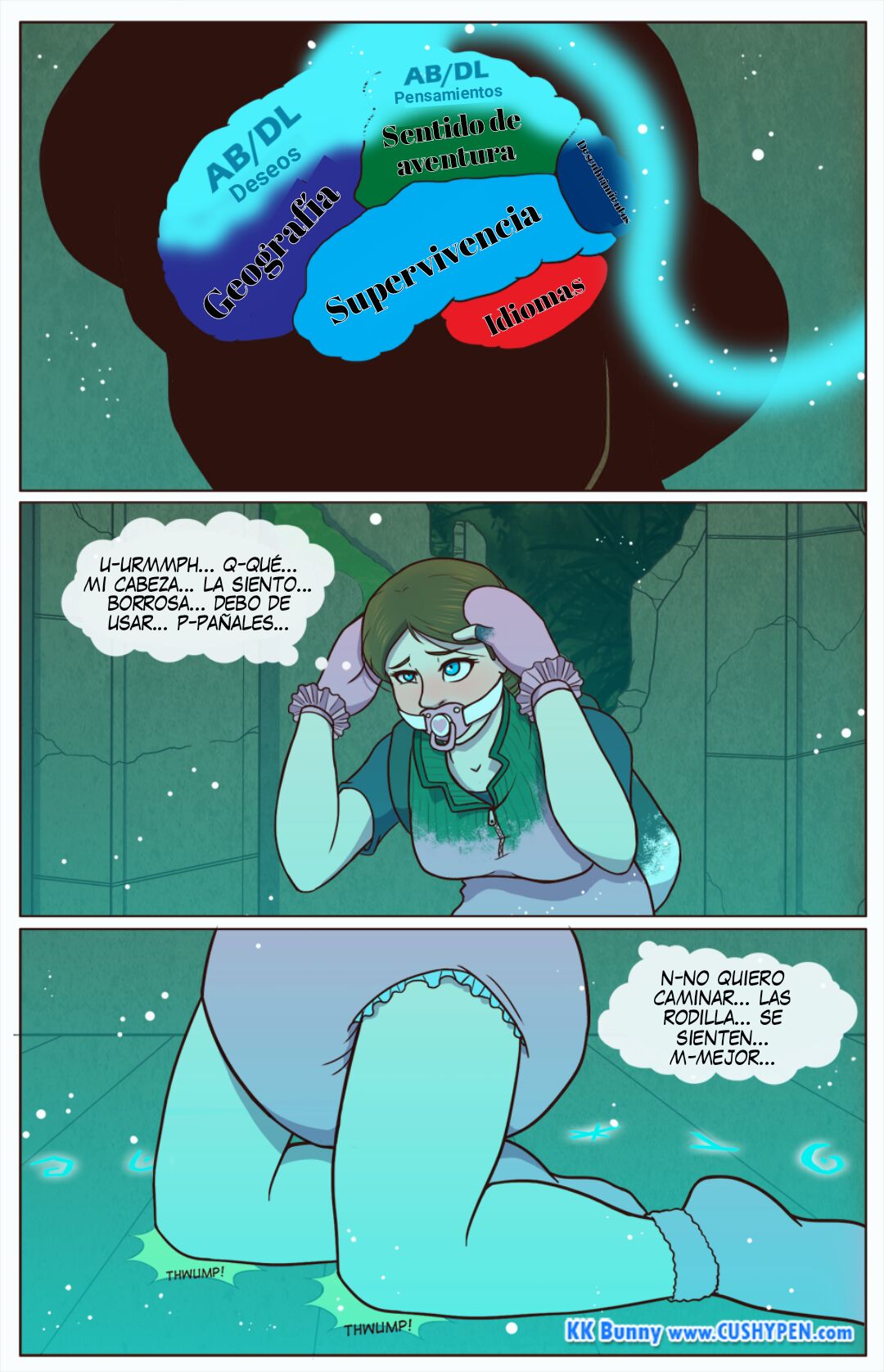 Artista - KKBunny / QuiltedPastels - COMIC ESPANOL image number 3