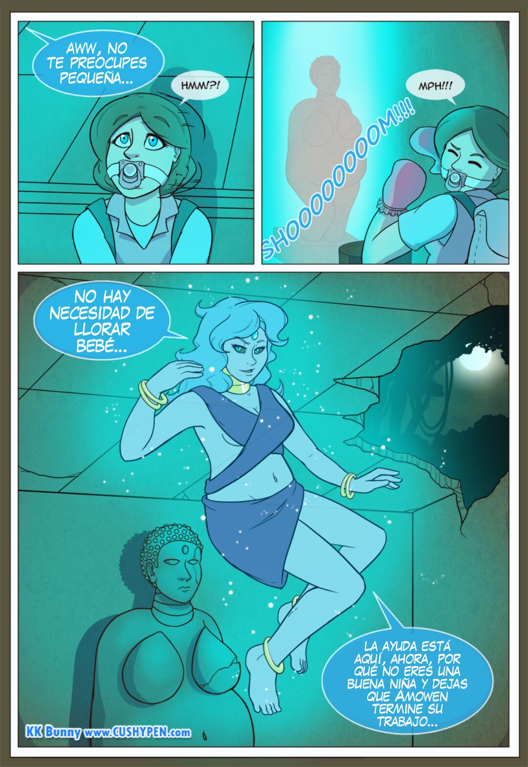 Artista - KKBunny / QuiltedPastels - COMIC ESPANOL image number 5